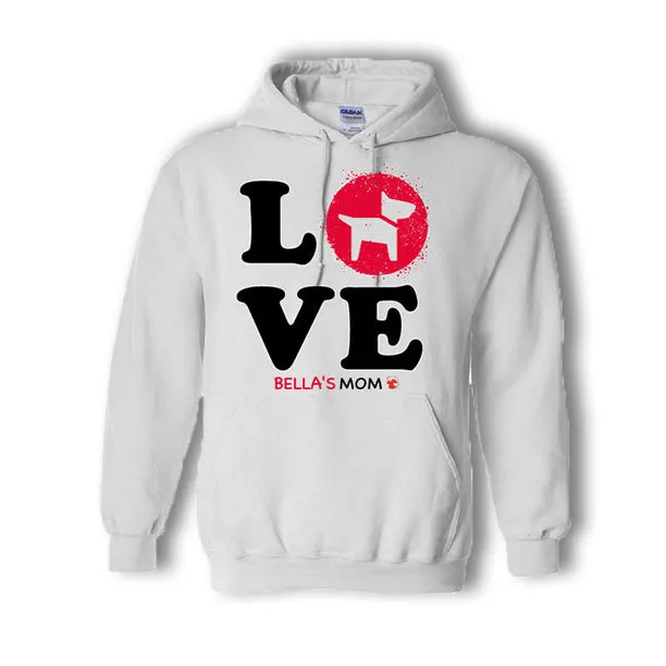 Personalized LOVE Hoodie (3 designs & 2 colors available)