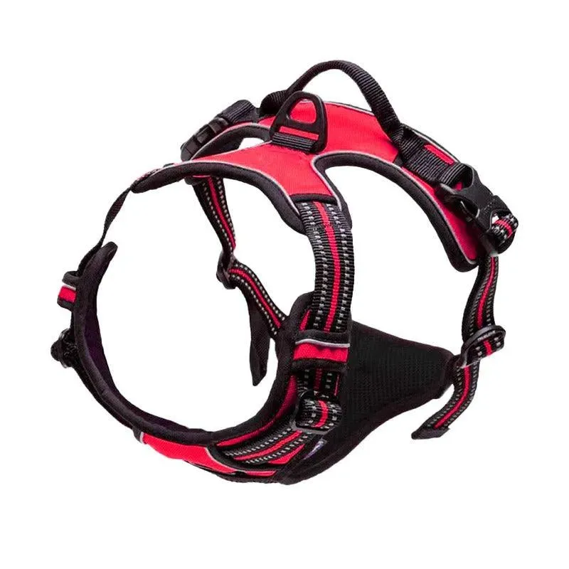 Pet Dog Chest Strap Vest with Explosion-Proof Buckle Traction Rope