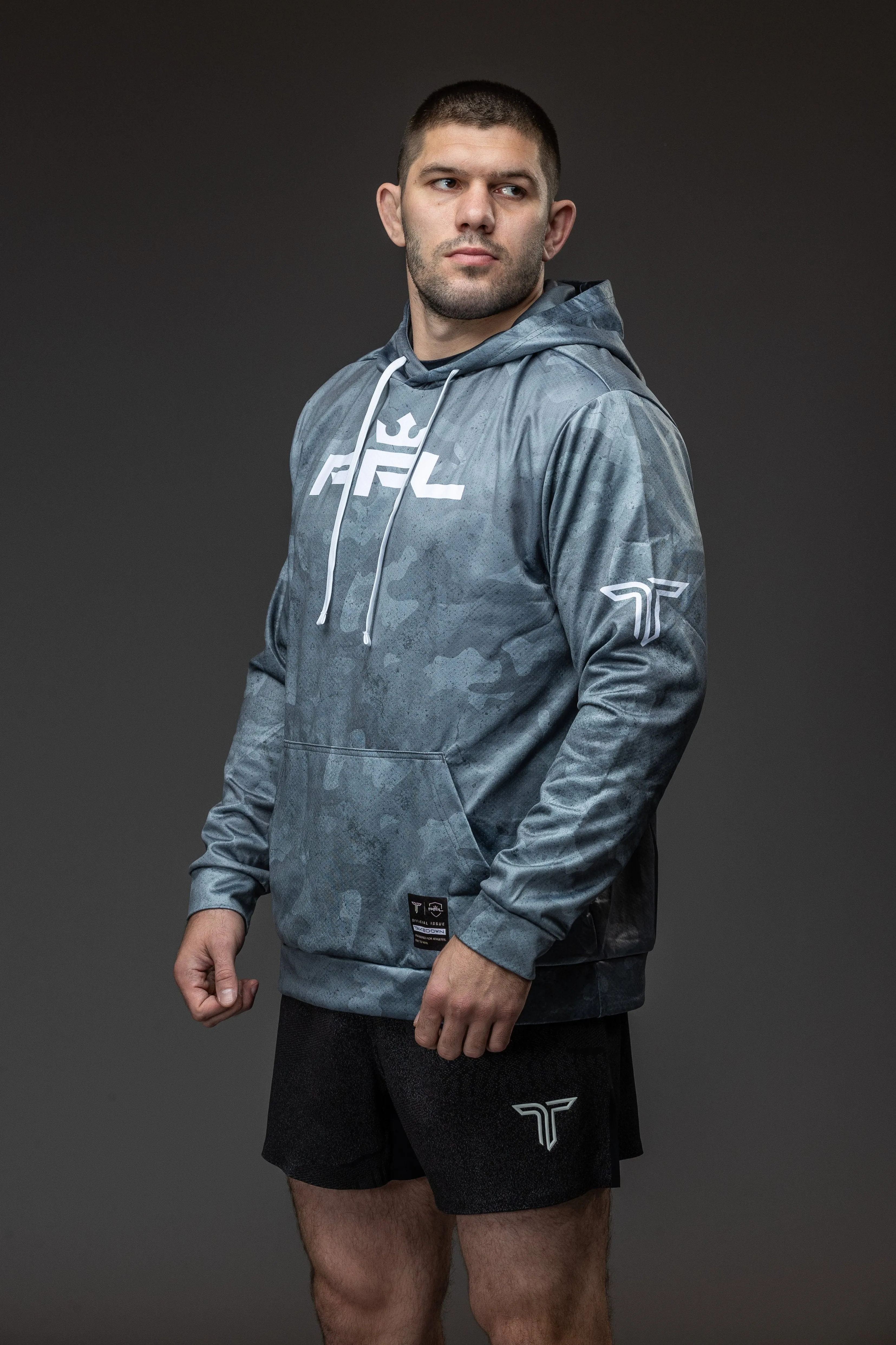 PFL Urban Camo Hoodie - Concrete