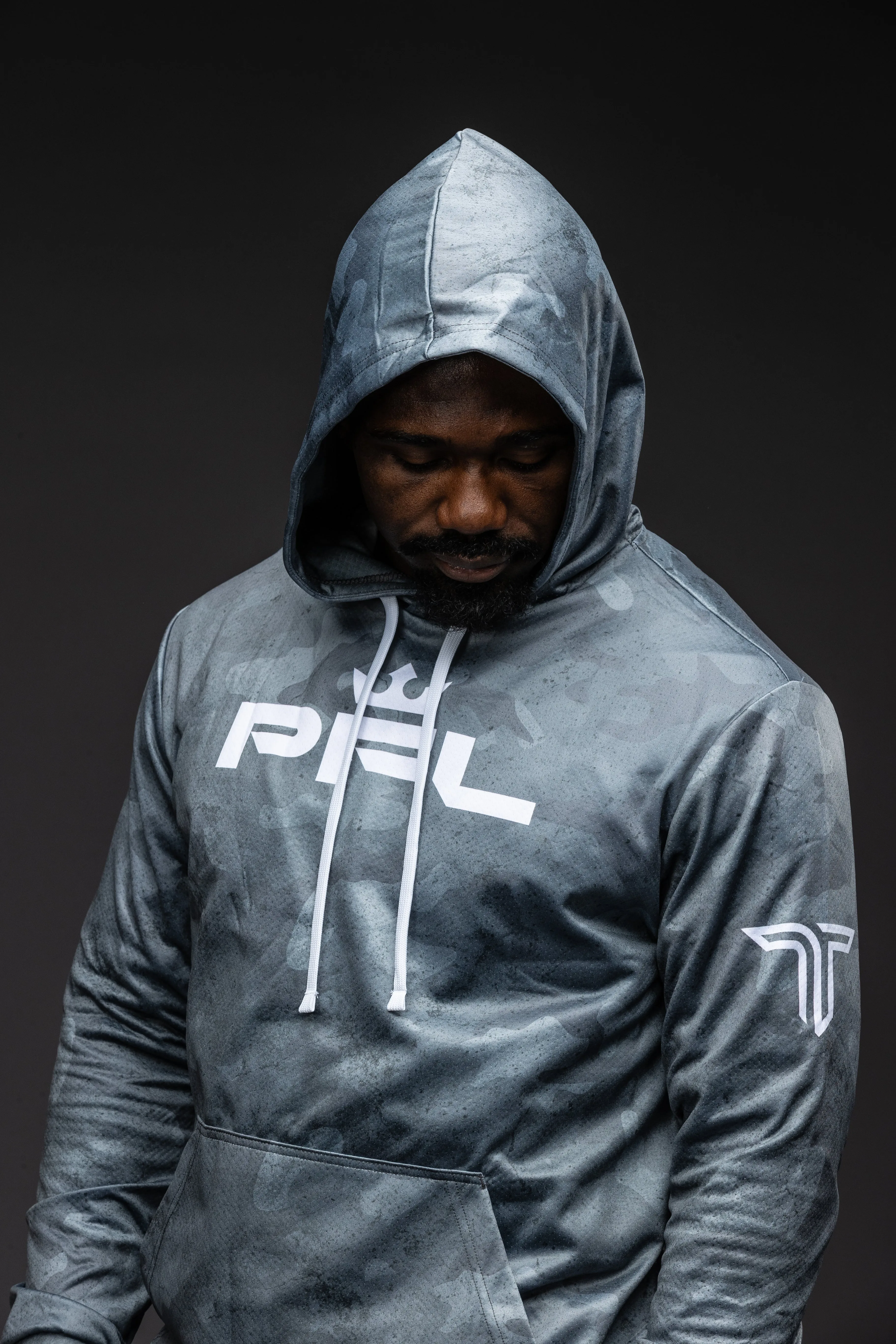 PFL Urban Camo Hoodie - Concrete