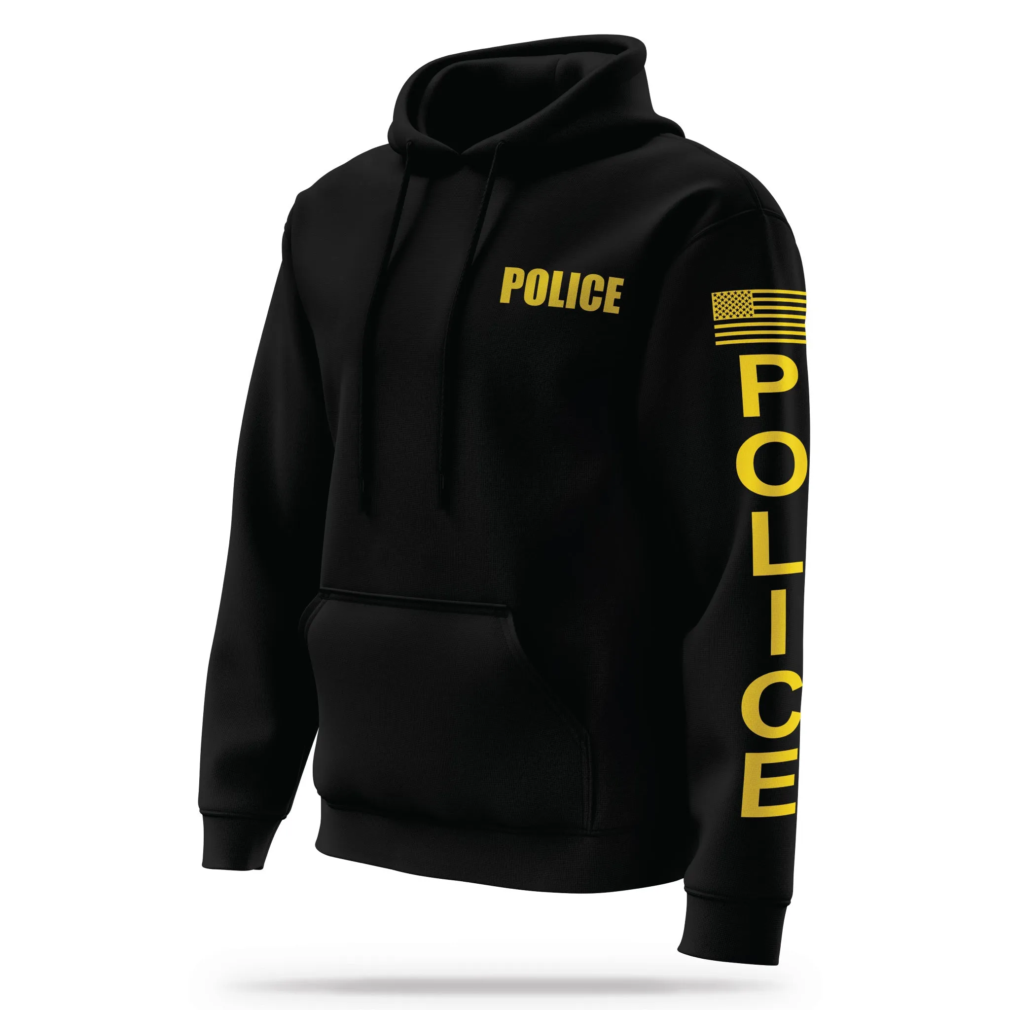 [POLICE] Performance Hoodie 2.0 [BLK/GLD]