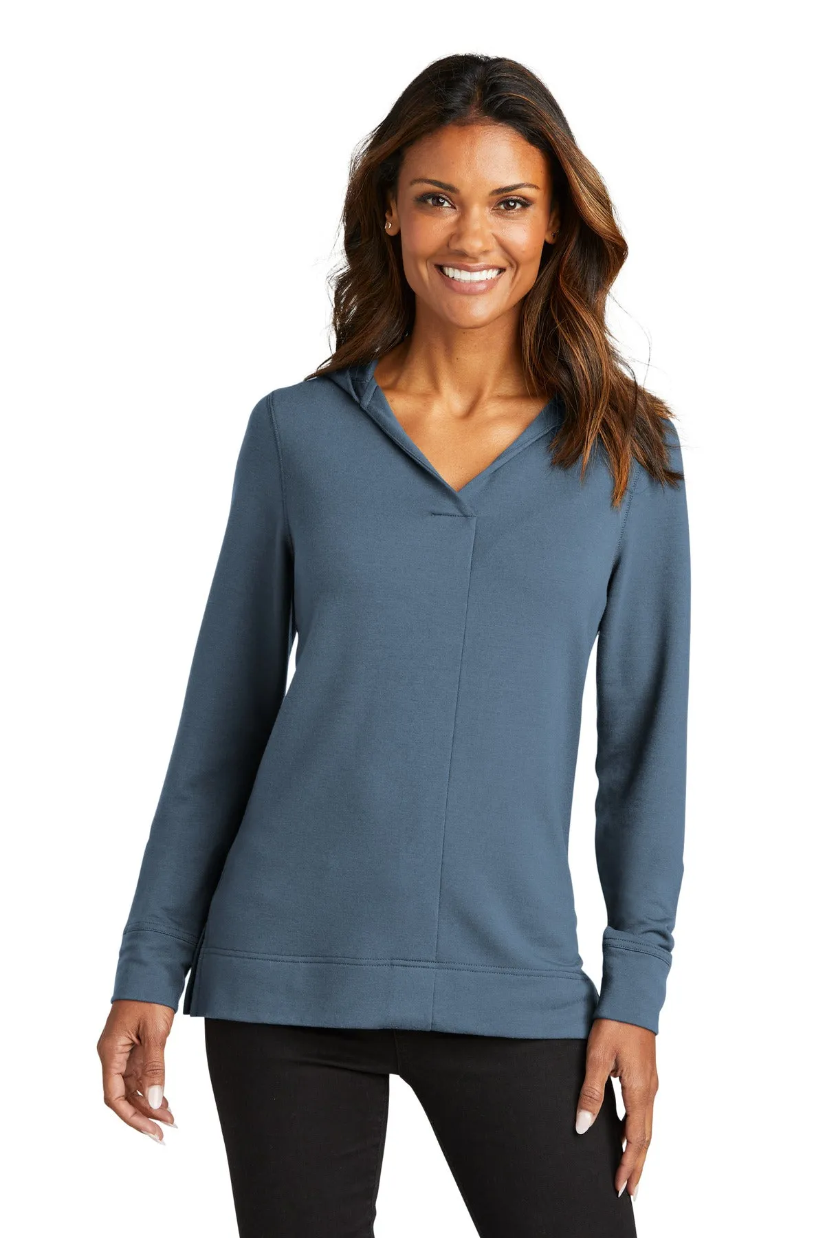 Port Authority® Ladies Microterry Pullover Hoodie LK826