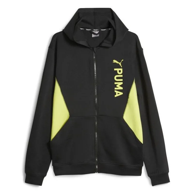 Puma Fit Double Knit FZ Hoodie PUMA Blac