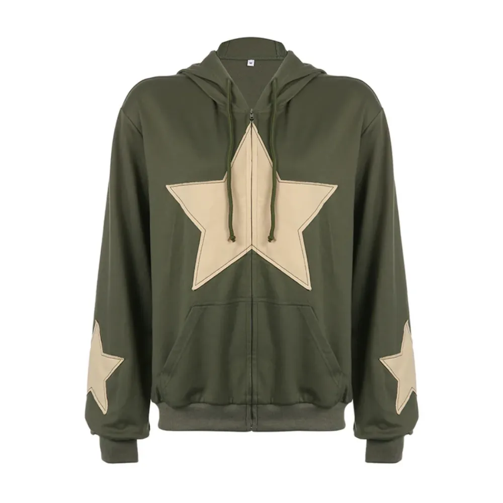 "High Street Star Patch" Hoodie