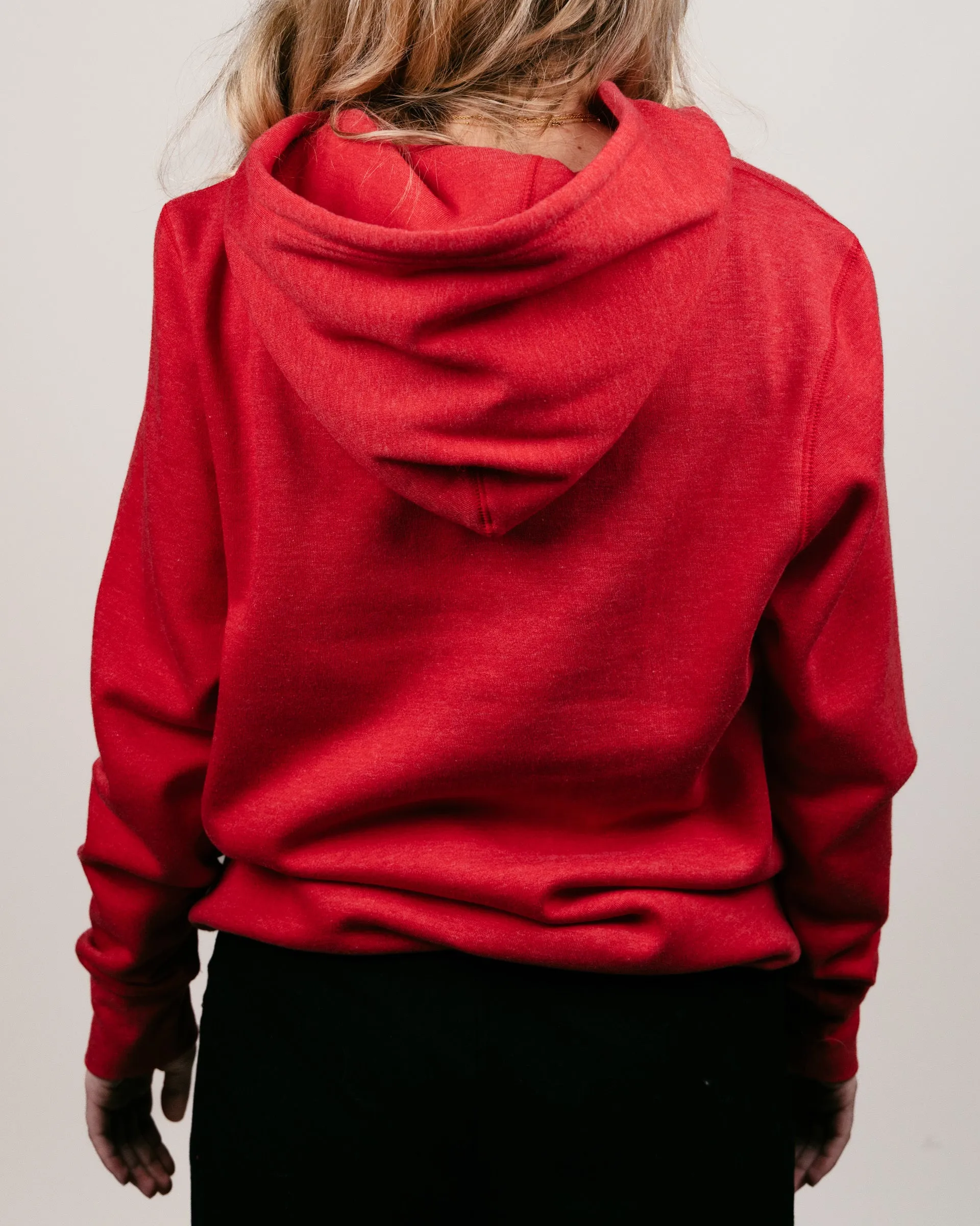 Red & Gold Kansas City Script Red Hoodie