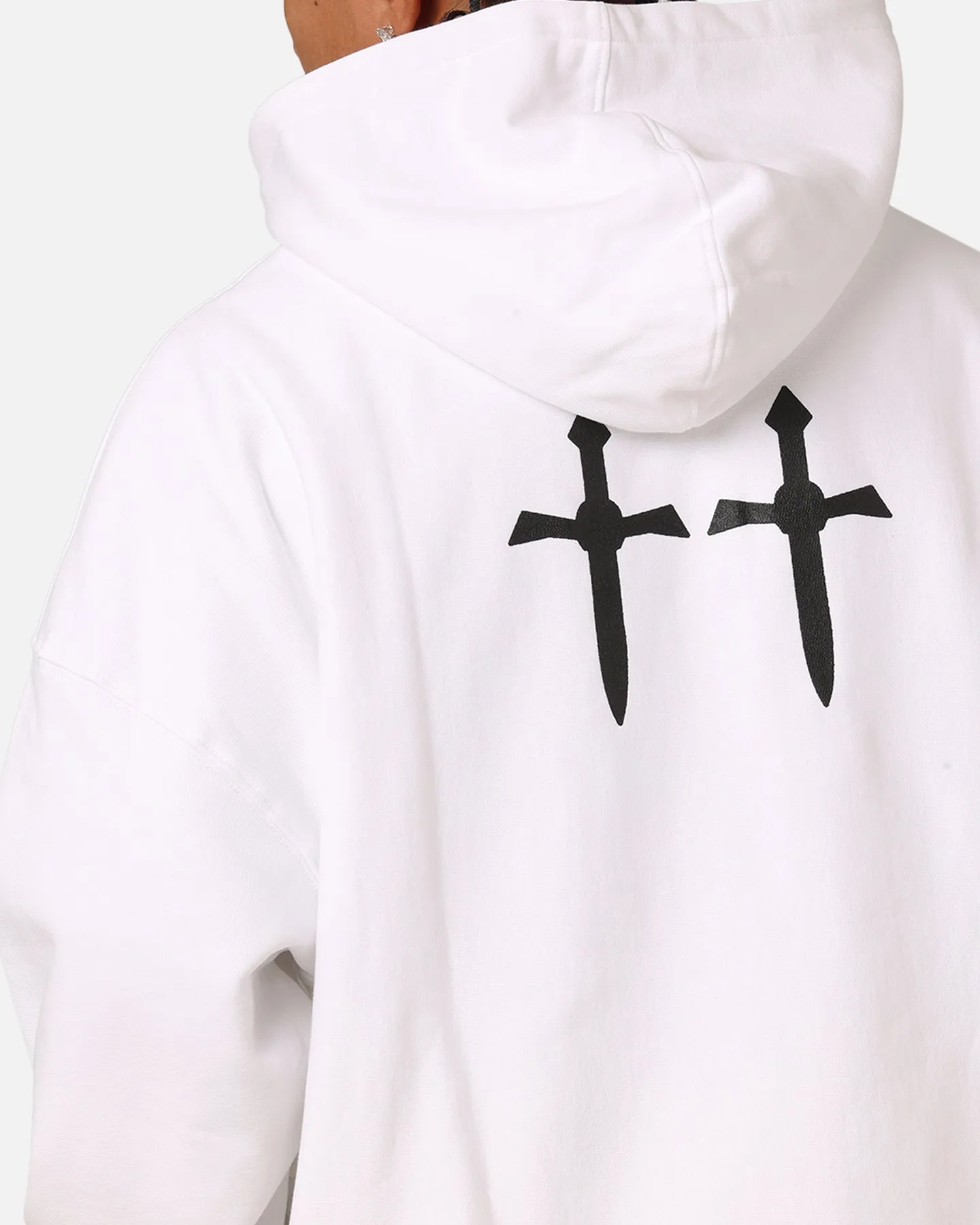 Saint Morta Ages Premium Hoodie White