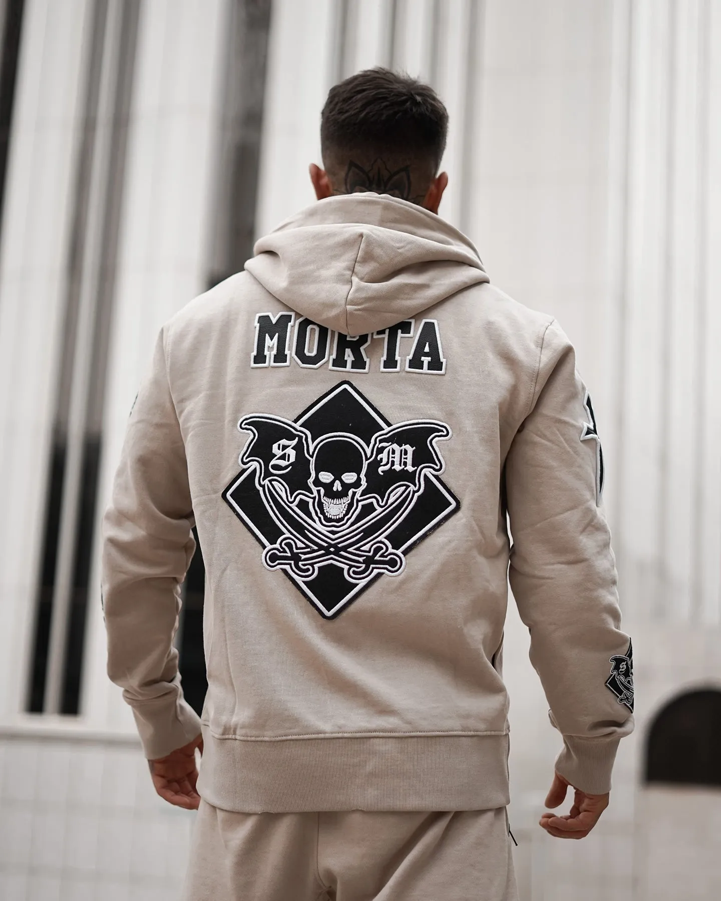 Saint Morta Graveyard Hoodie Stone