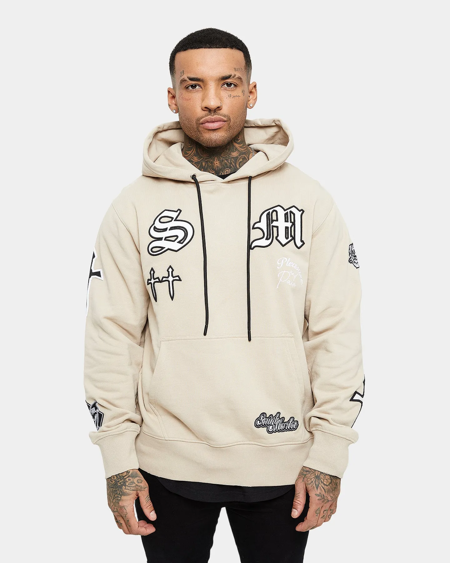 Saint Morta Graveyard Hoodie Stone