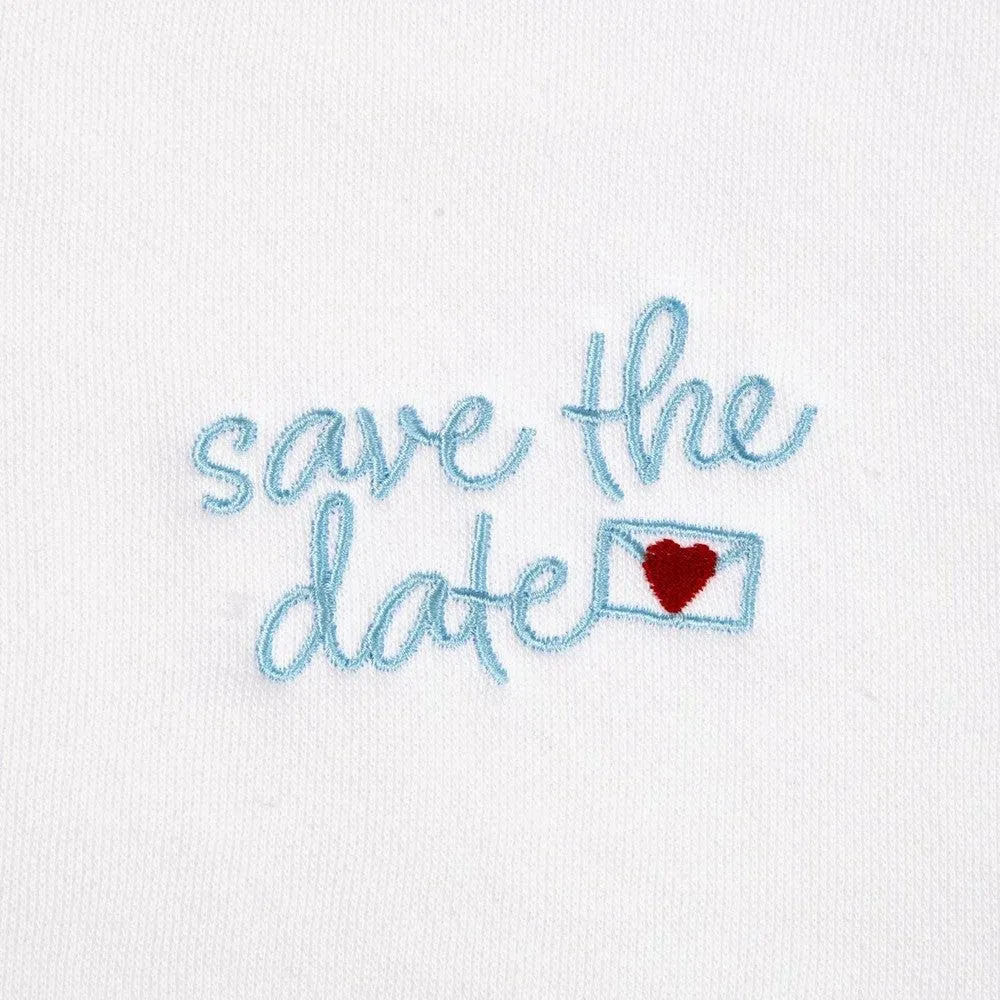 Save The Date Zip Hoodie