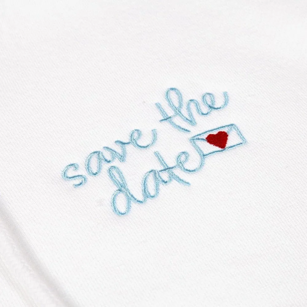 Save The Date Zip Hoodie