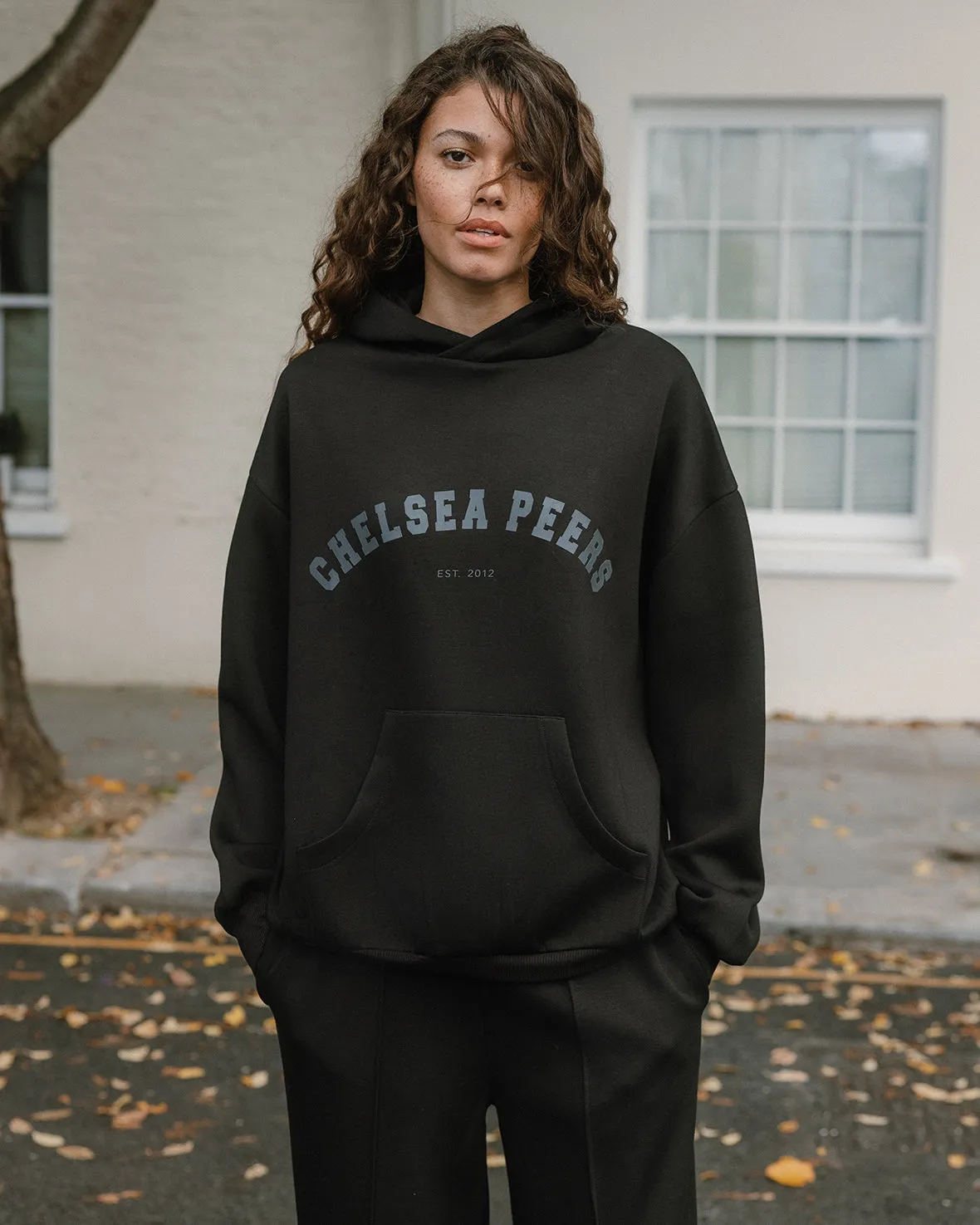 Scuba Printed Logo Hoodie