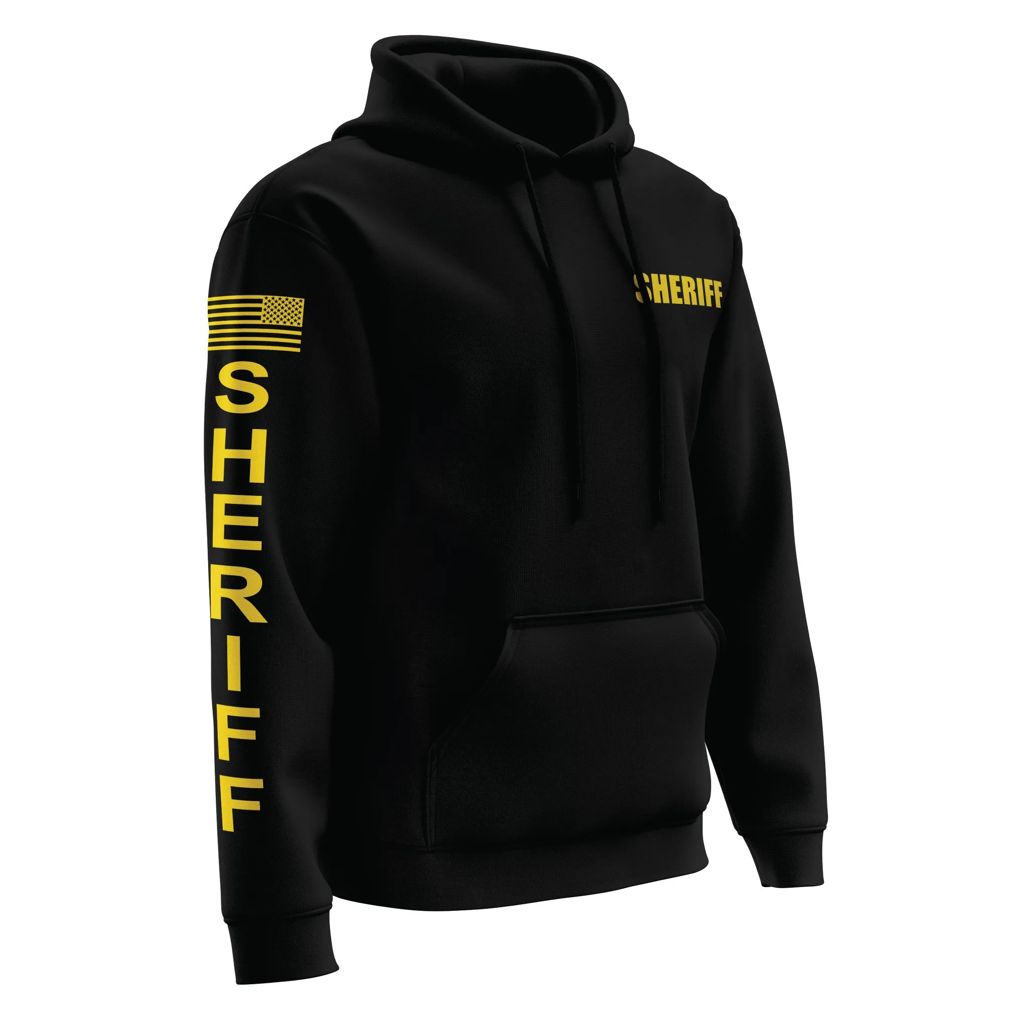 [SHERIFF] Performance Hoodie 2.0 [BLK/GLD]