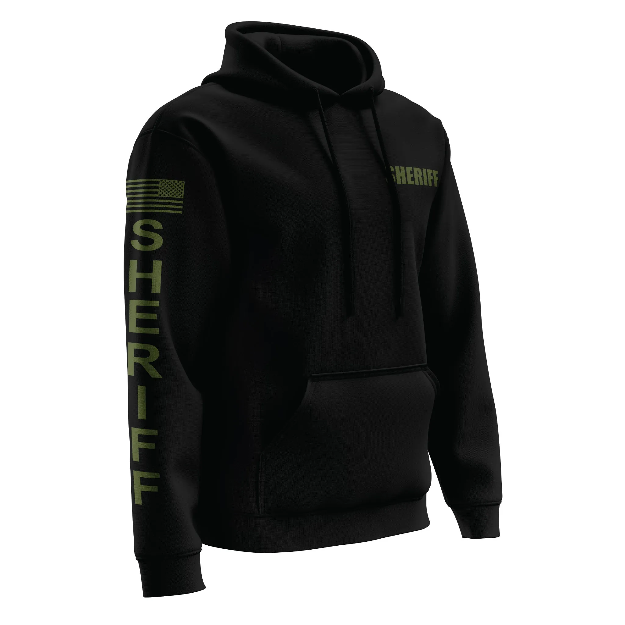 [SHERIFF] Performance Hoodie 2.0 [BLK/GRN]