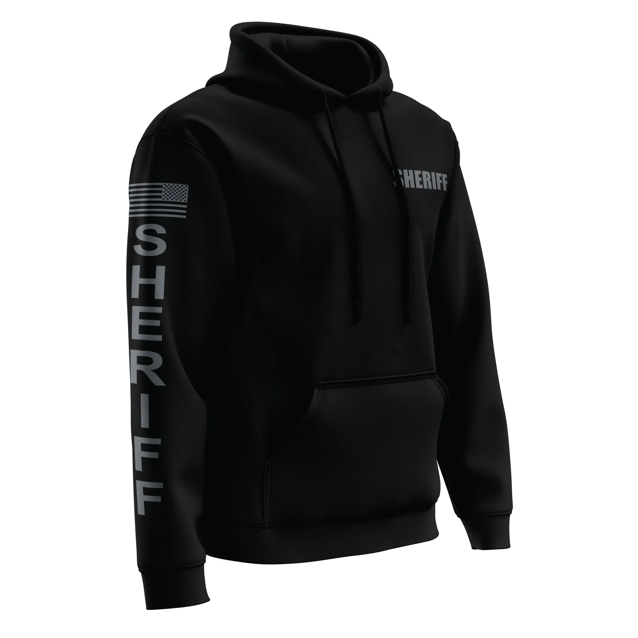 [SHERIFF] Performance Hoodie 2.0 [BLK/GRY]