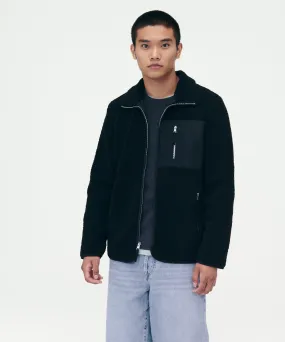 Sherpa Zip Up Jacket