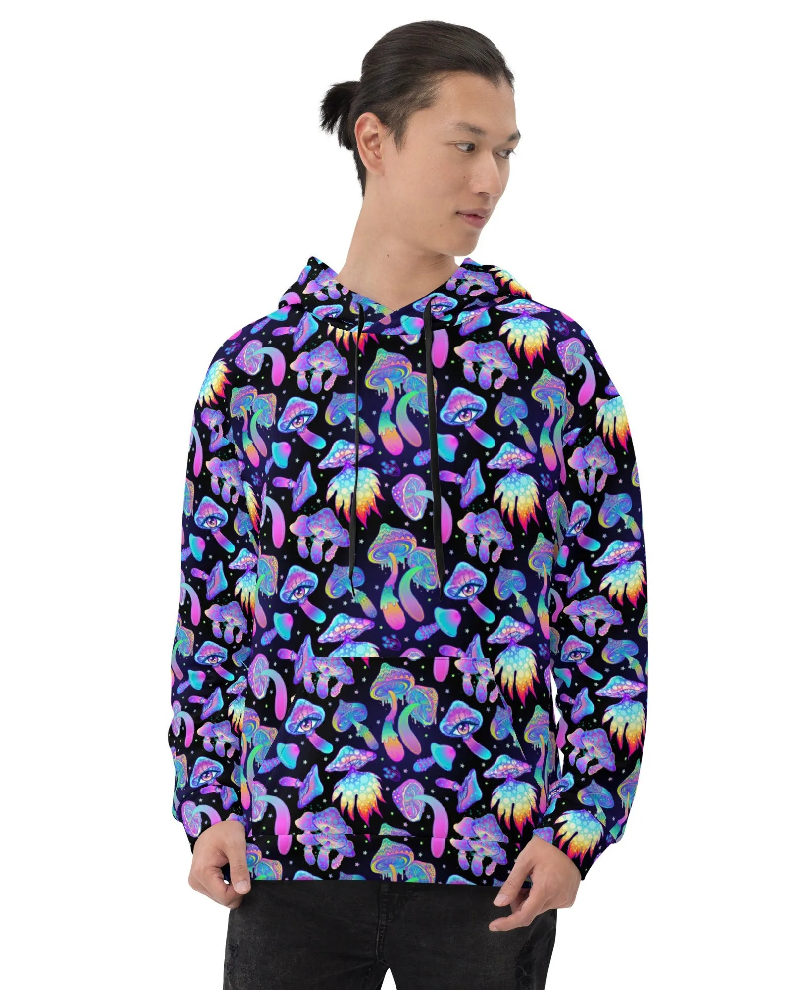 Shroomin Black Hoodie