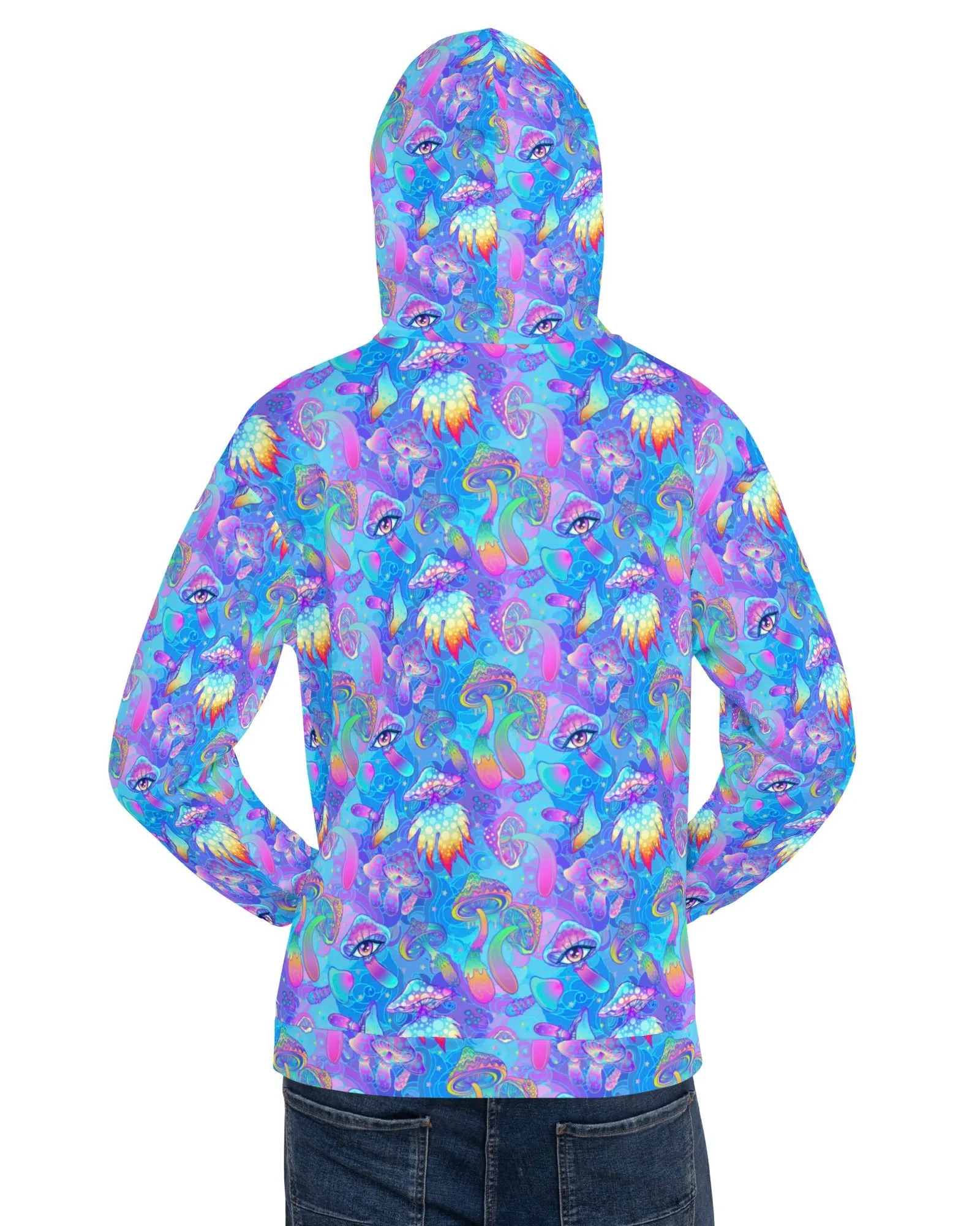 Shroomin Blue Hoodie