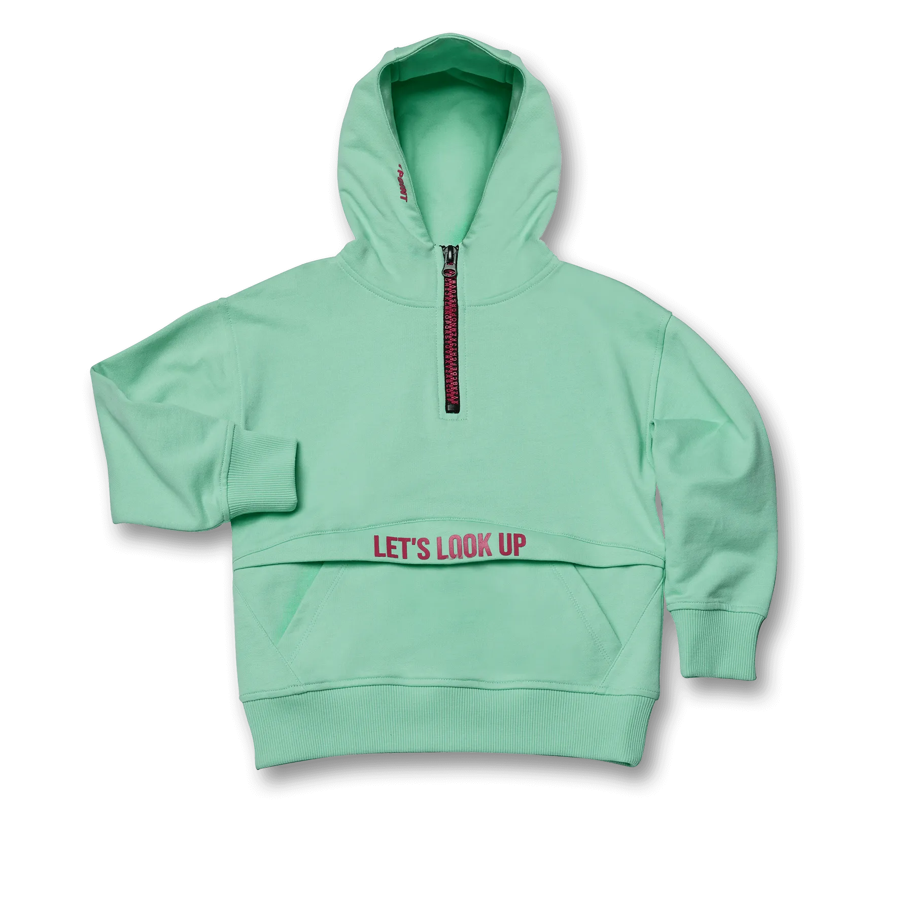 Slogan Print Hoodie