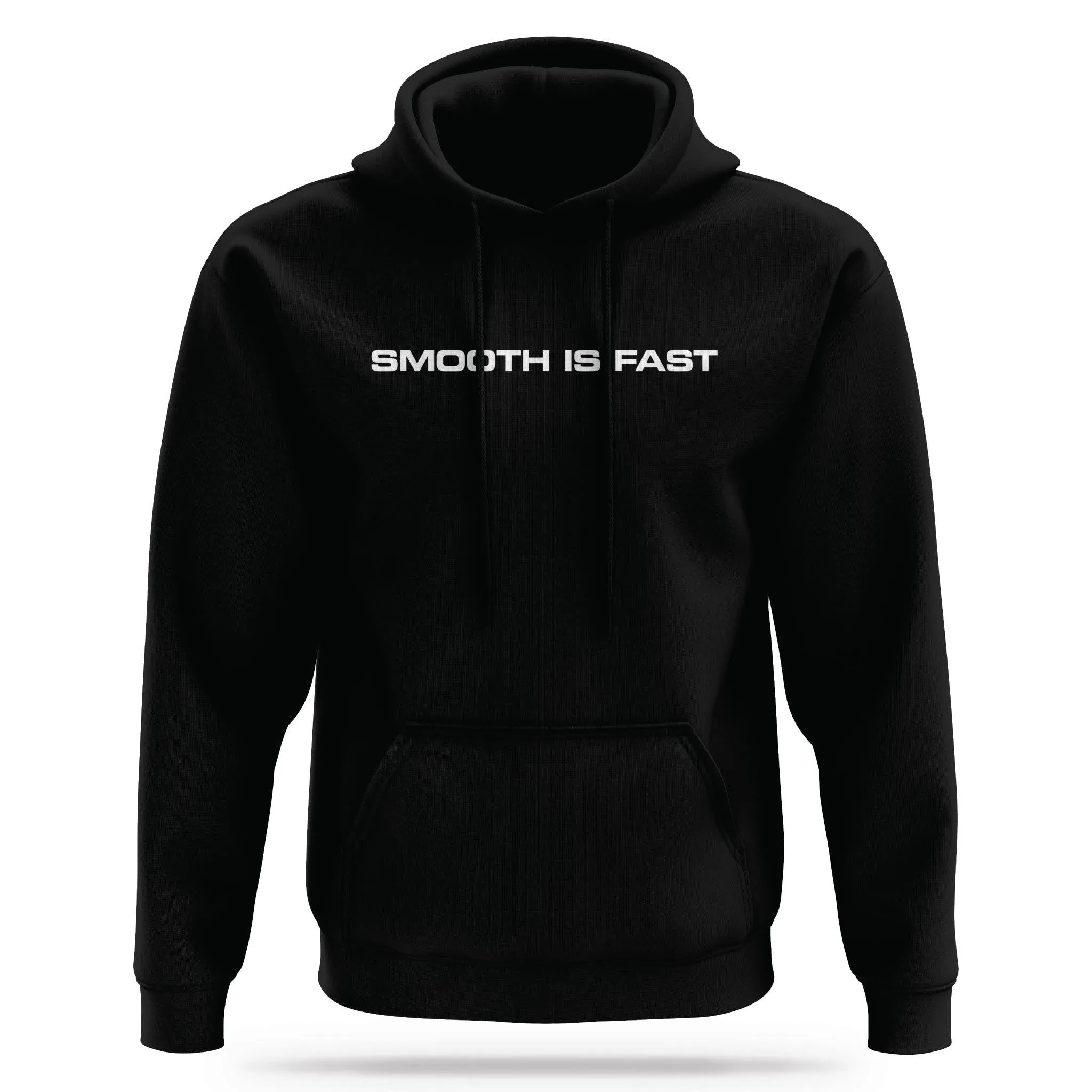 [SMOOTH IS FAST] Performance Hoodie 2.0 [BLK/WHT]