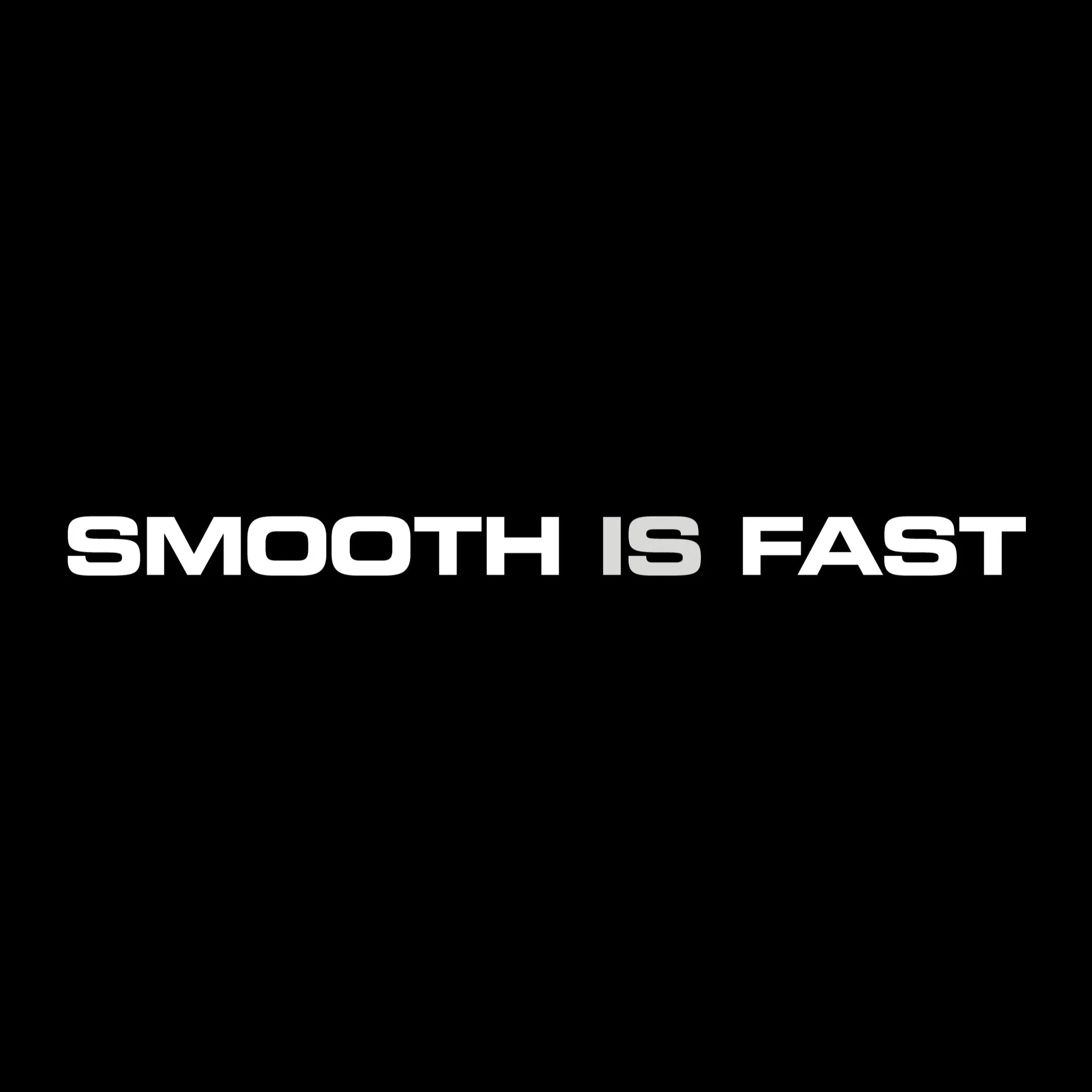 [SMOOTH IS FAST] Performance Hoodie 2.0 [BLK/WHT]