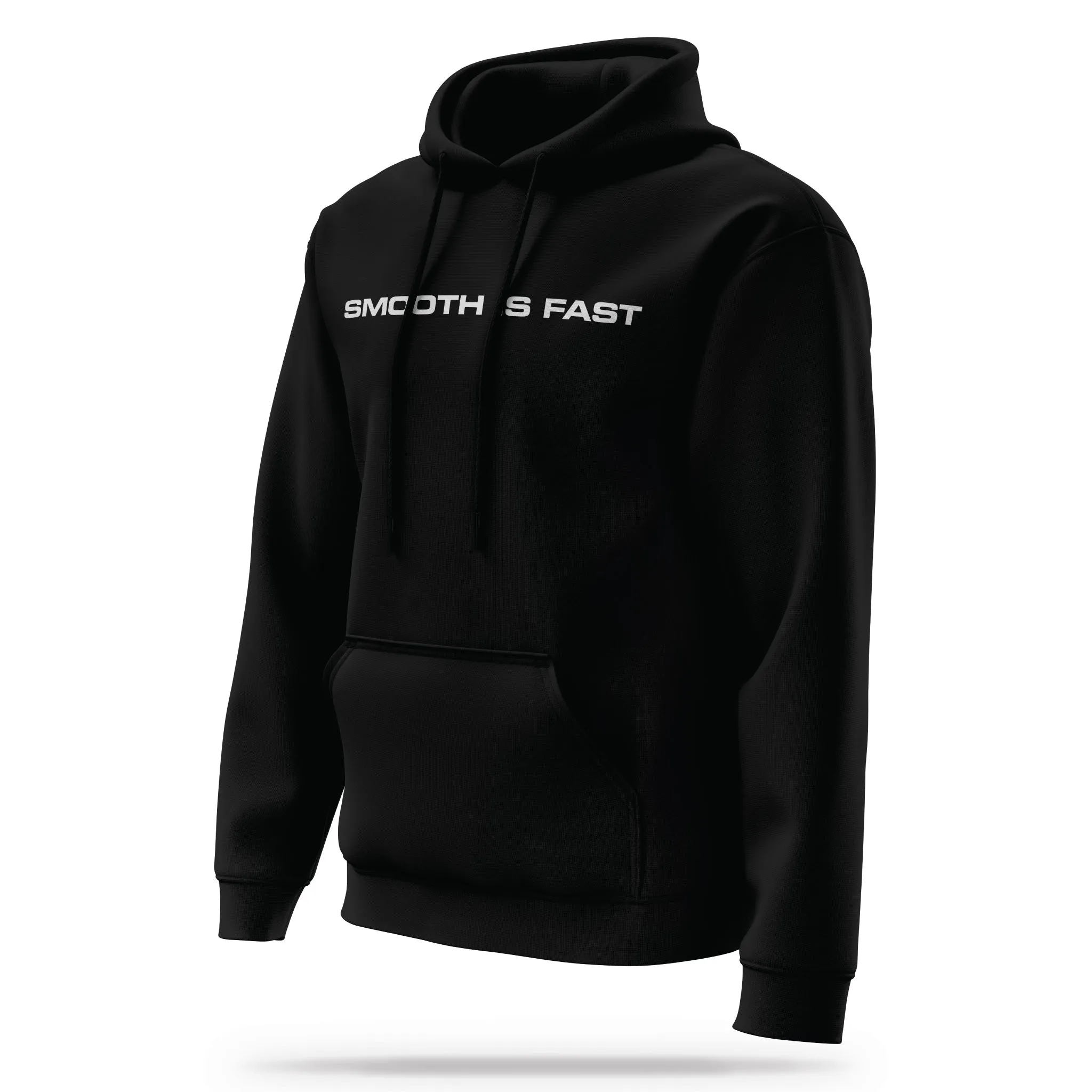 [SMOOTH IS FAST] Performance Hoodie 2.0 [BLK/WHT]