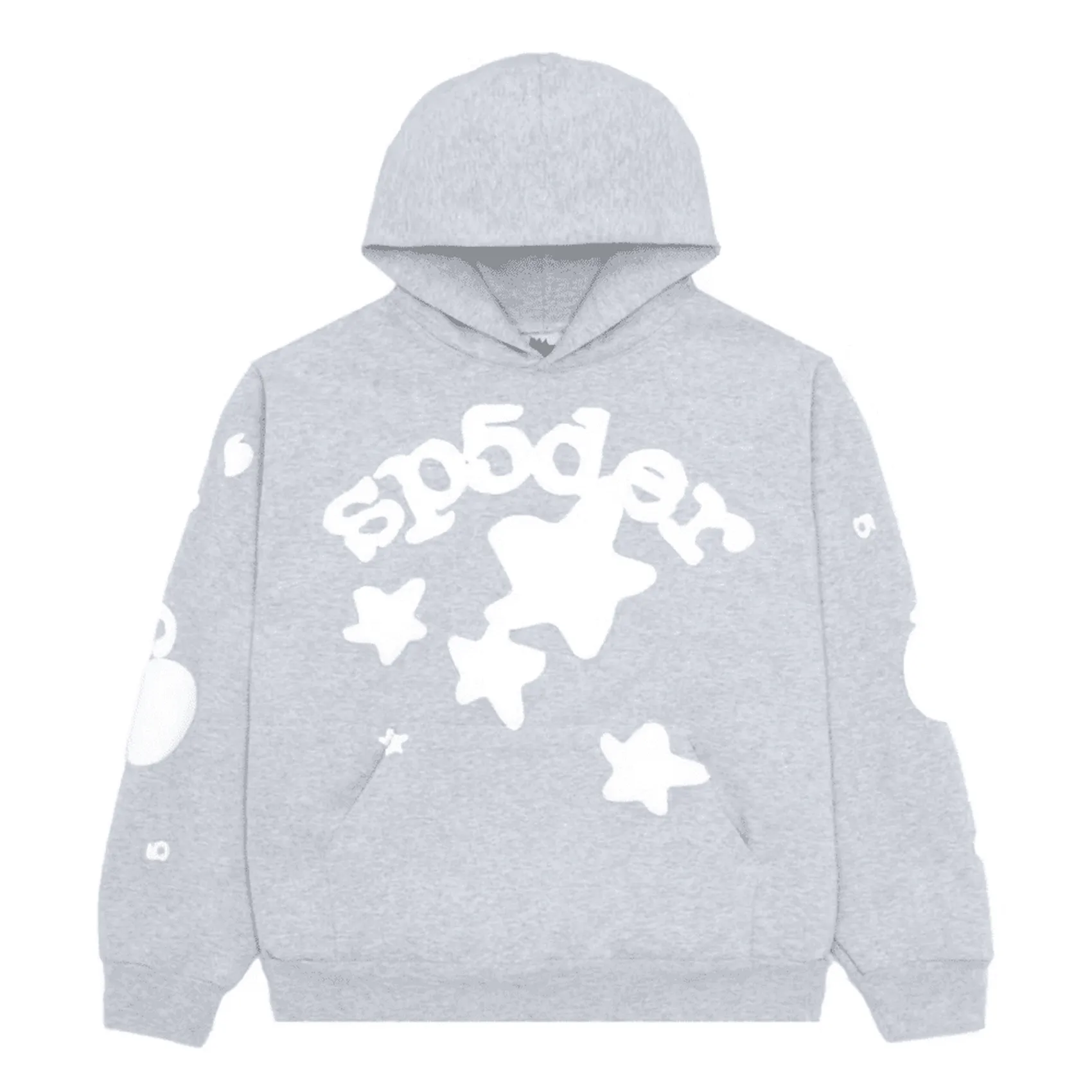 Sp5der 'Heather Grey' Beluga Hoodie