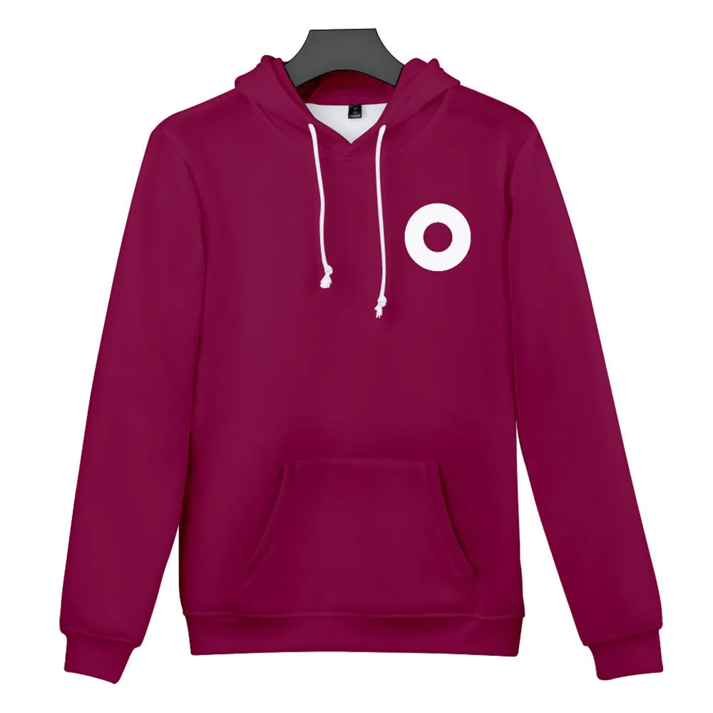 Squid Game - Circle Symbol Type Round Collar Hoodie