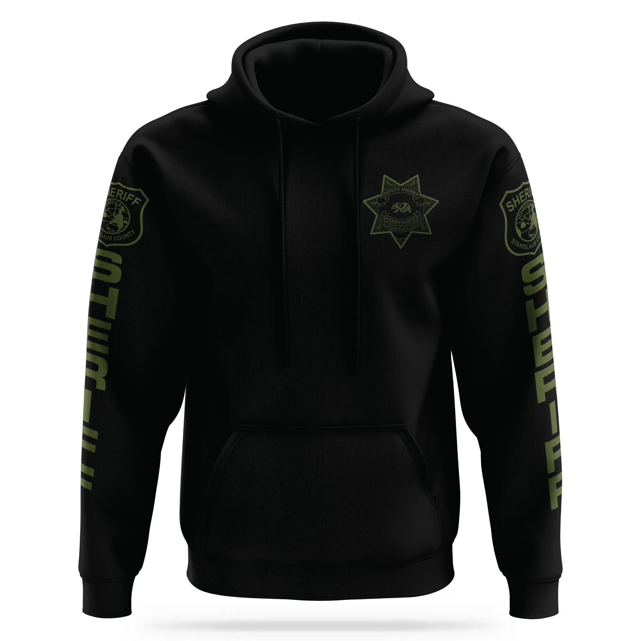 [STANISLAUS CO SO] SVOU Performance Hoodie 2.0 [BLK/GRN]