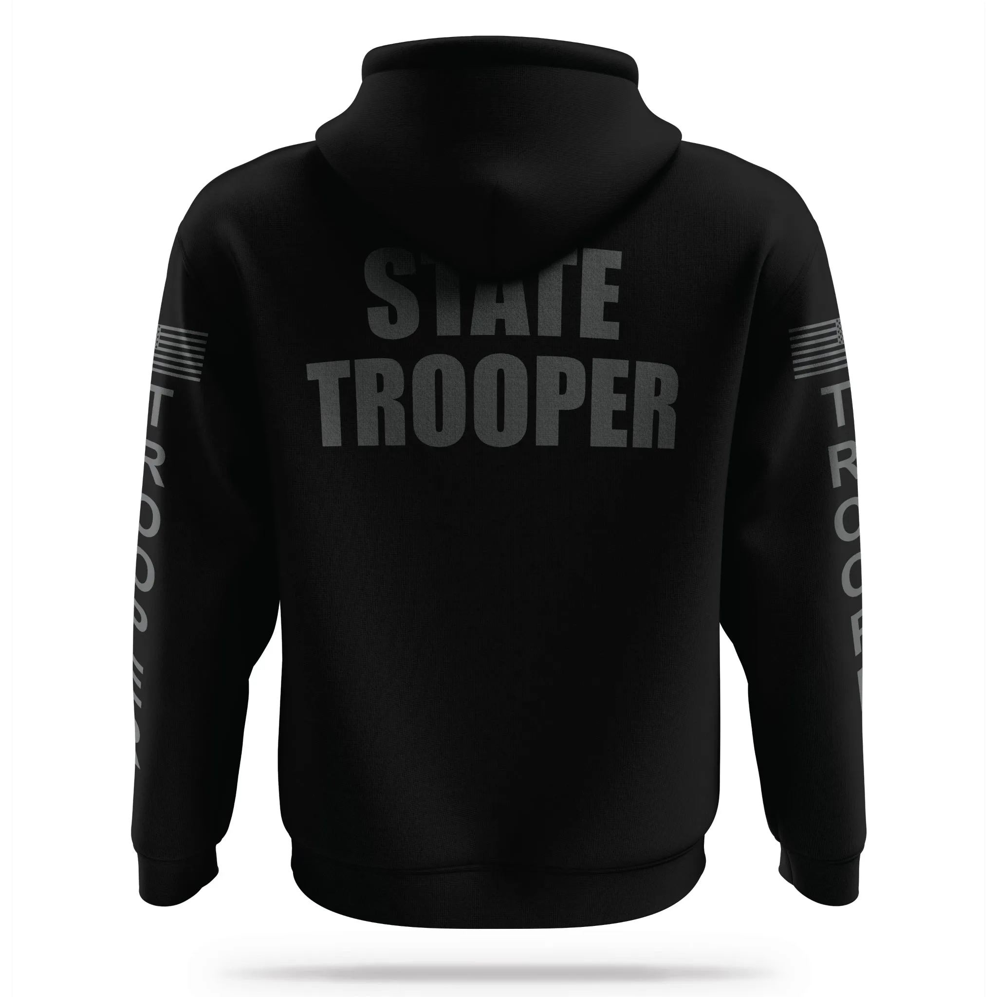 [STATE TROOPER] Performance Hoodie 2.0 [BLK/GRY]