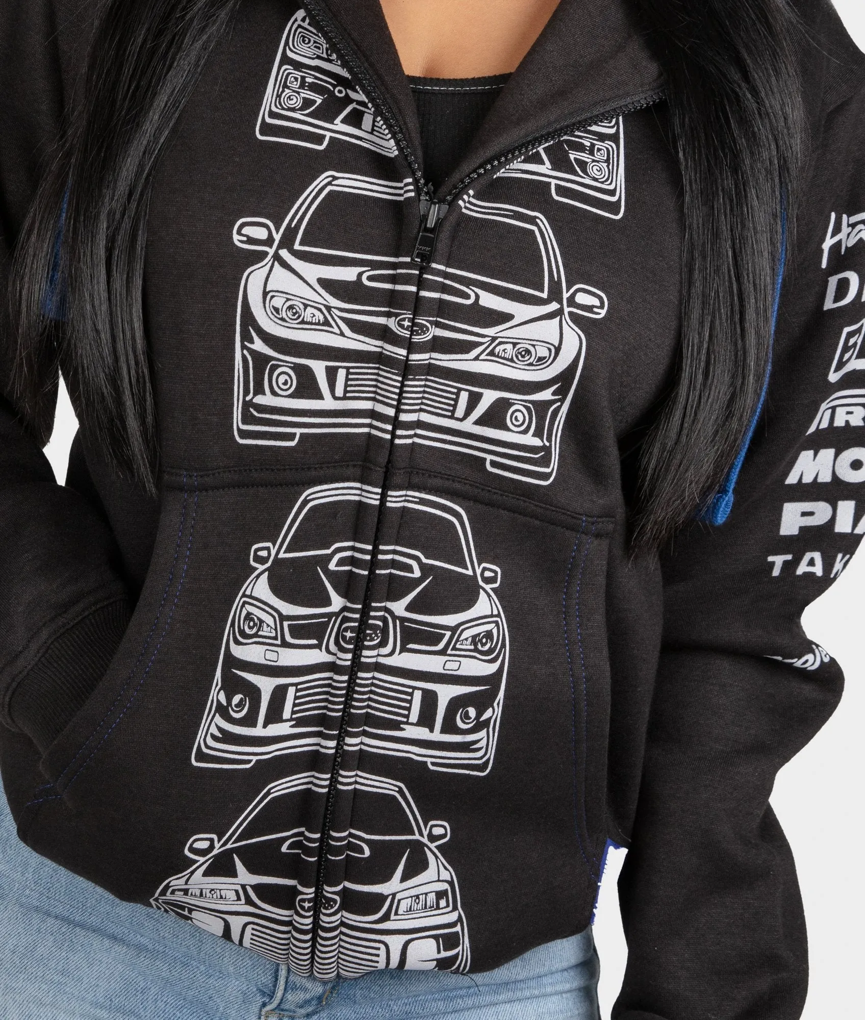 Subaru WRX STI Womens Hoodie