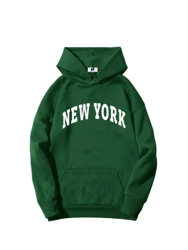 SXV  'NEW YORK’ Printed Cool Aesthetic Sweatshirt Hoodie