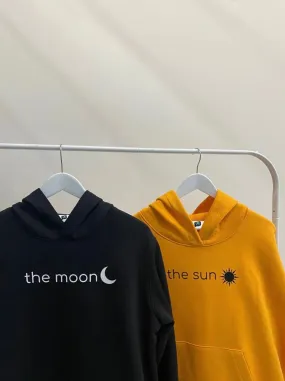 SXV  'the moon and the sun’ Printed Cool Aesthetic Sweatshirt Hoodie