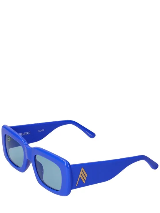 The Attico   Marfa squared acetate sunglasses 