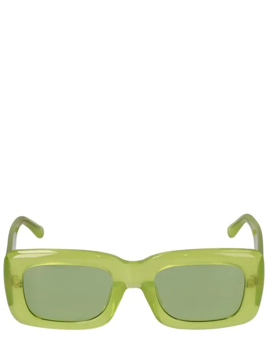 The Attico   Marfa squared acetate sunglasses 