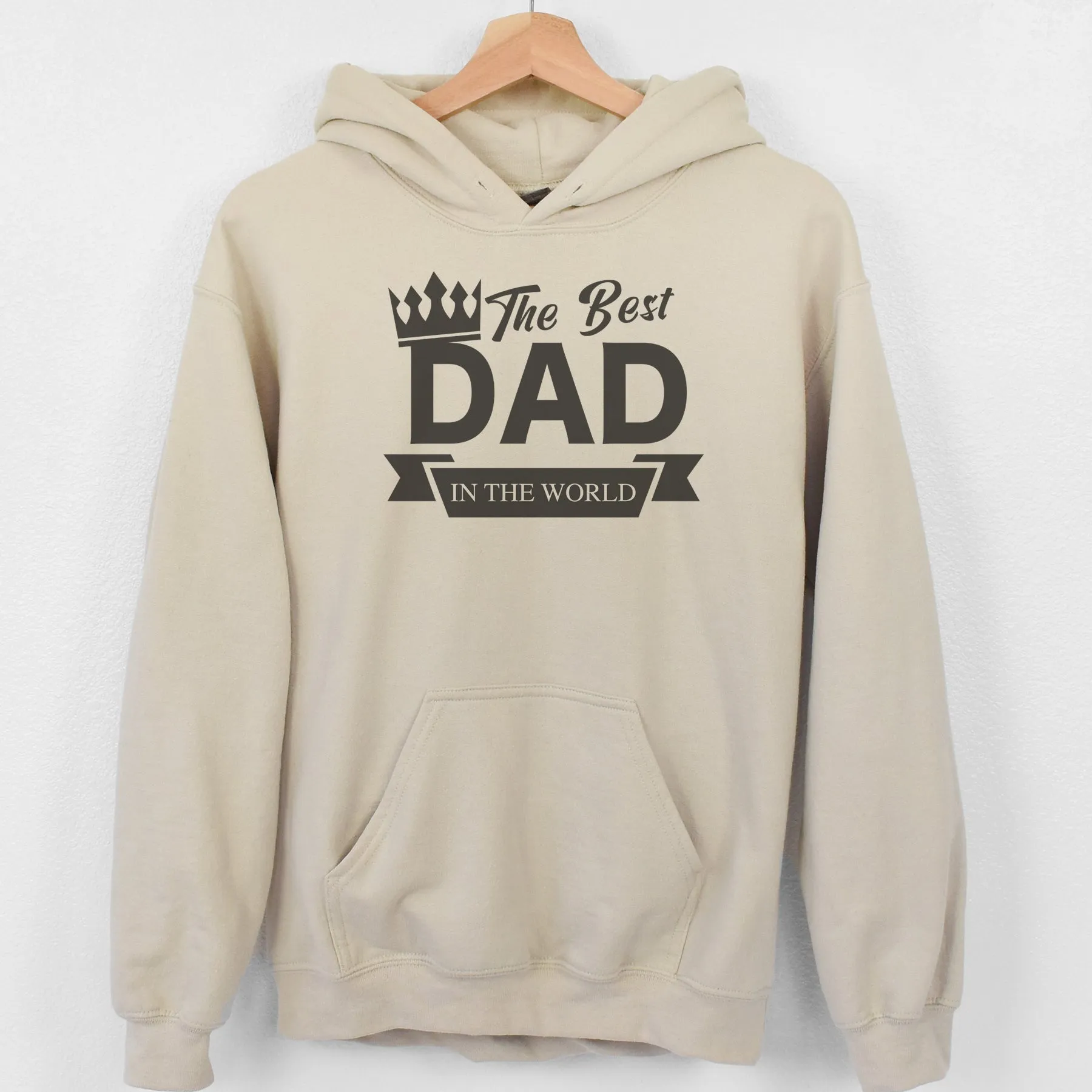 The Best Dad In The World - Mens Hoodie - Dads Hoodie