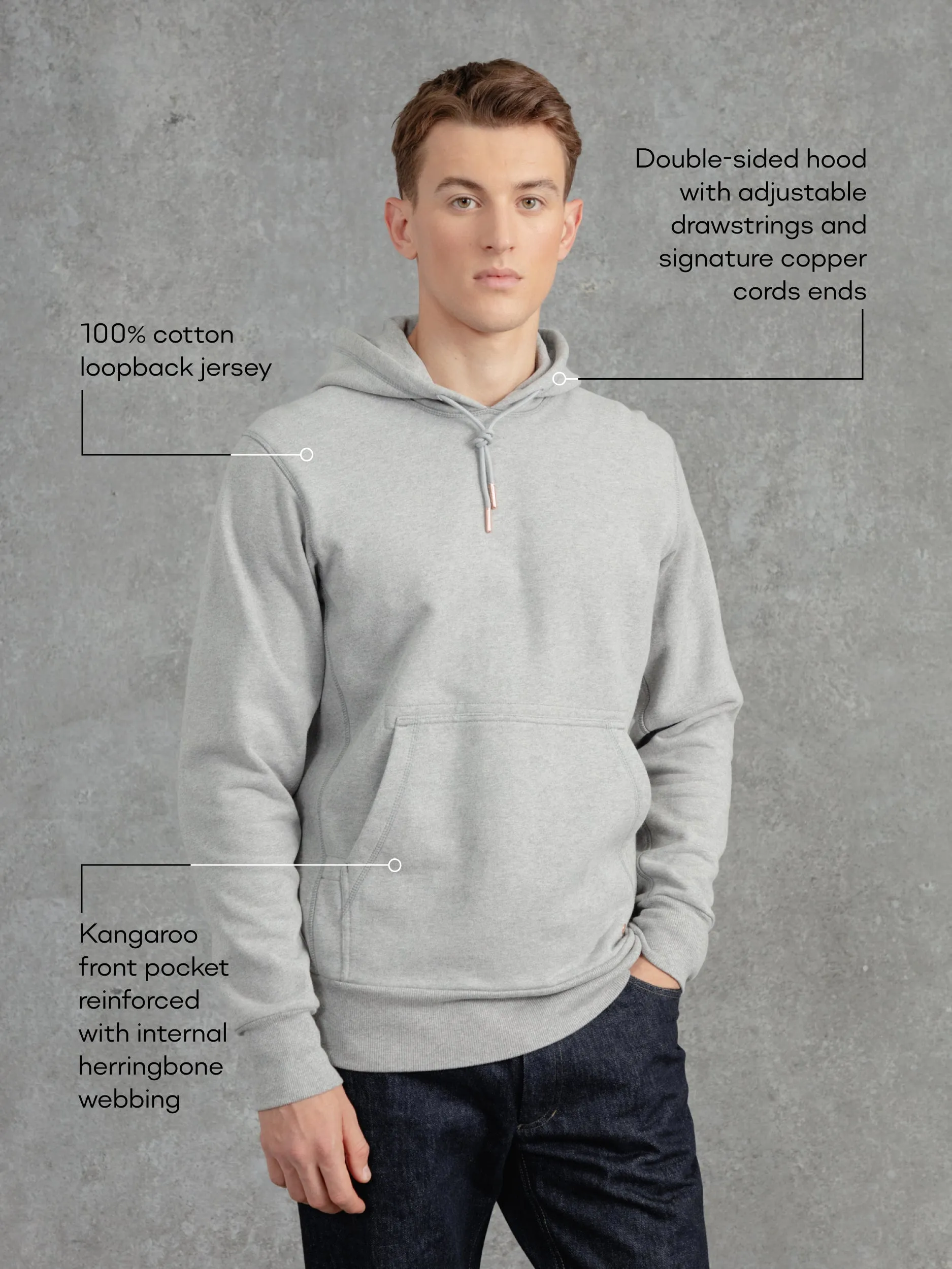 The Eden Hoodie 2.0 - Charcoal