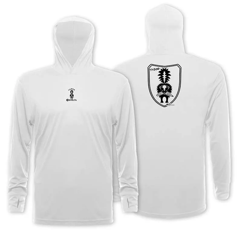 The Shelta L/S Travelr Hoodie Taboo in Foam White