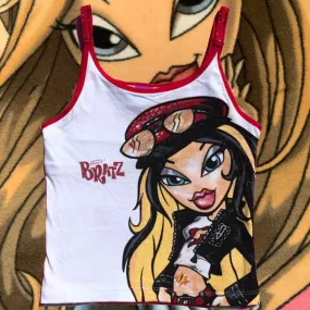 Top canotta bratz y2k donna