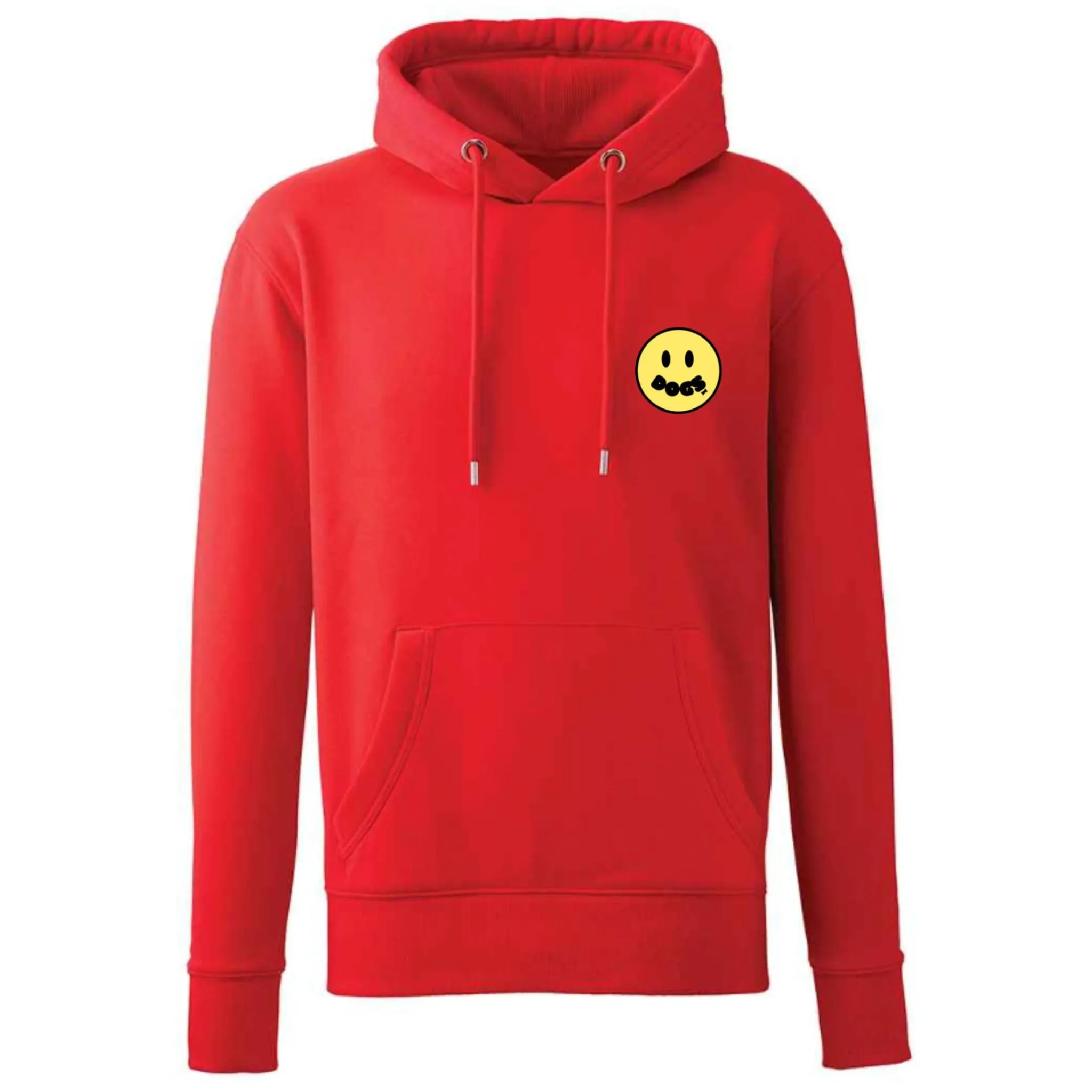 Unisex Embroidered Doggy Smile Hoodie | 12 Colours