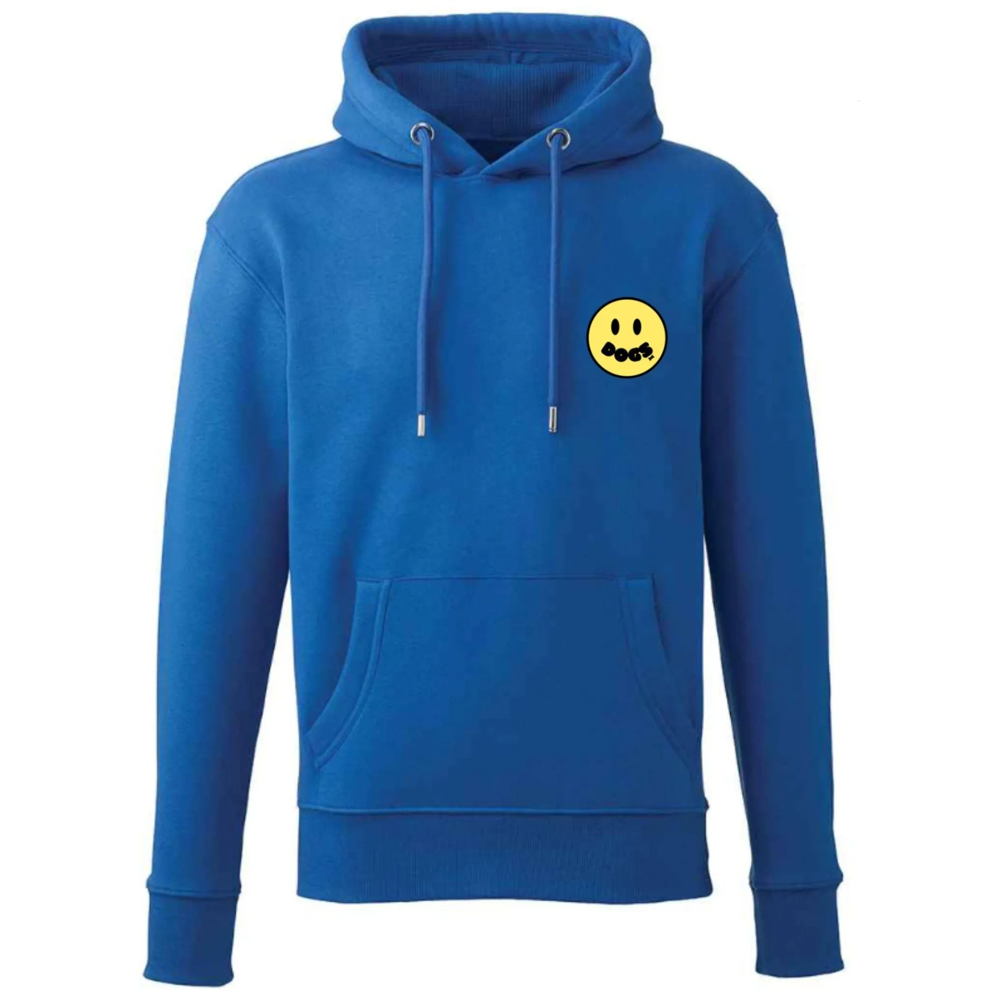 Unisex Embroidered Doggy Smile Hoodie | 12 Colours