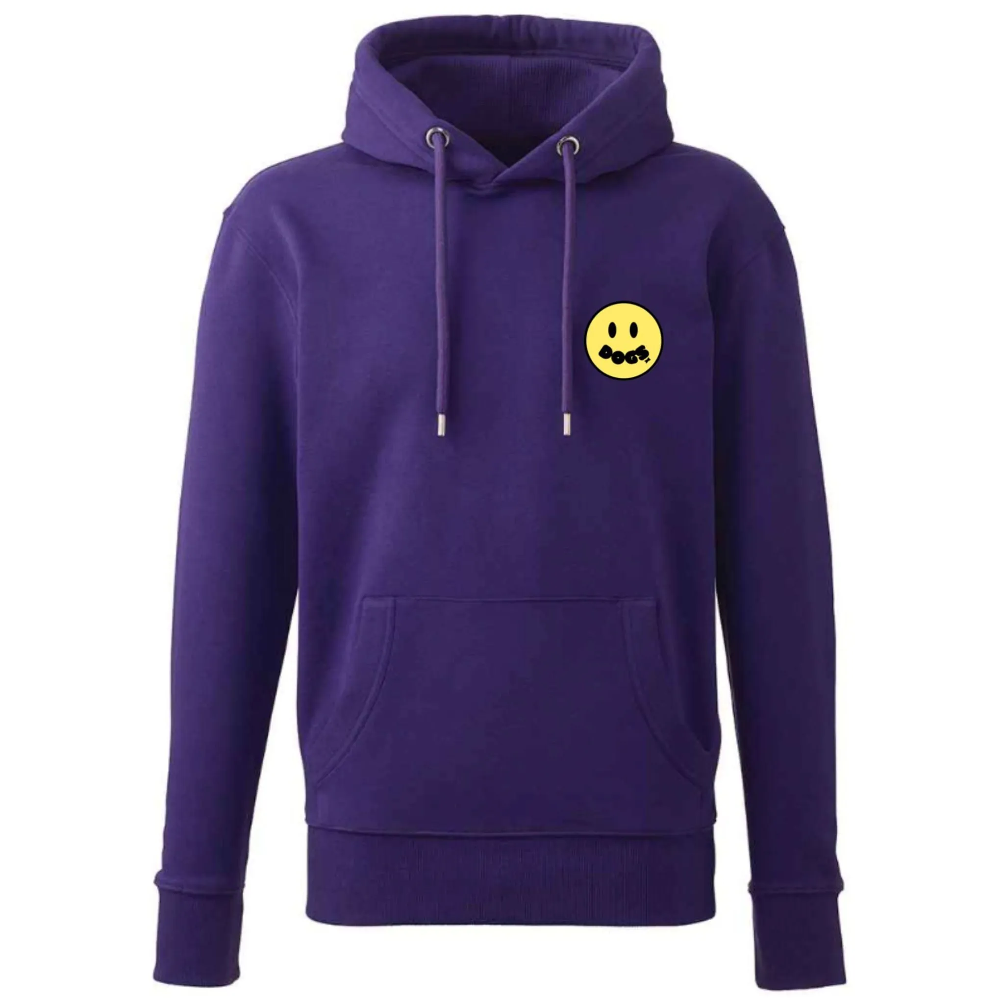 Unisex Embroidered Doggy Smile Hoodie | 12 Colours