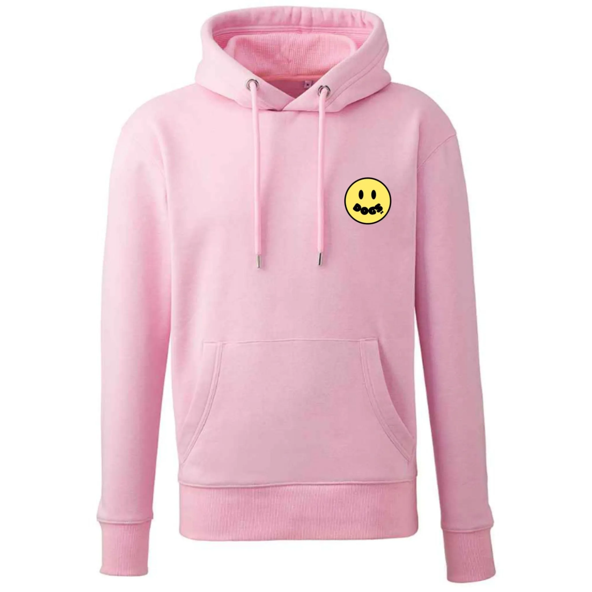 Unisex Embroidered Doggy Smile Hoodie | 12 Colours