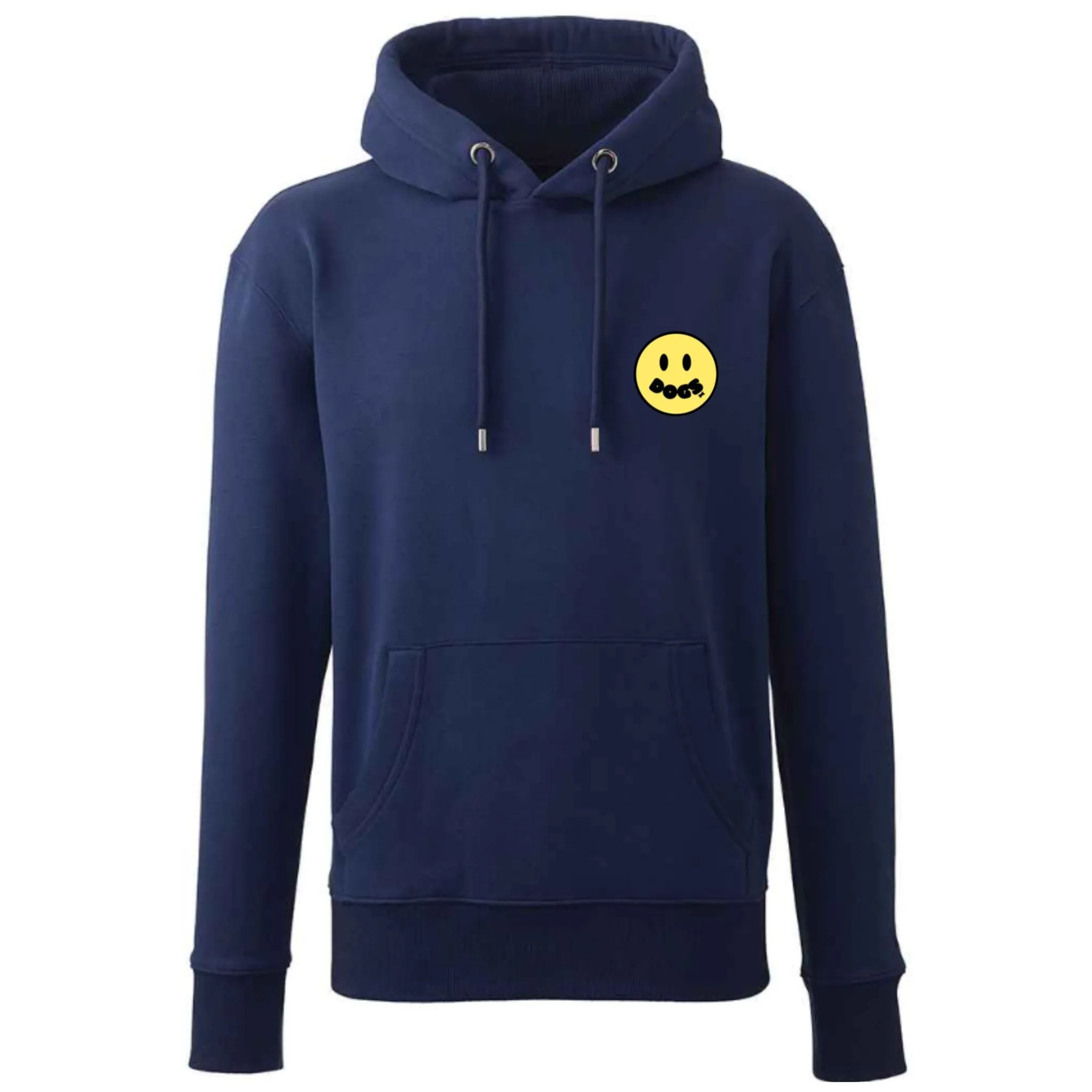 Unisex Embroidered Doggy Smile Hoodie | 12 Colours