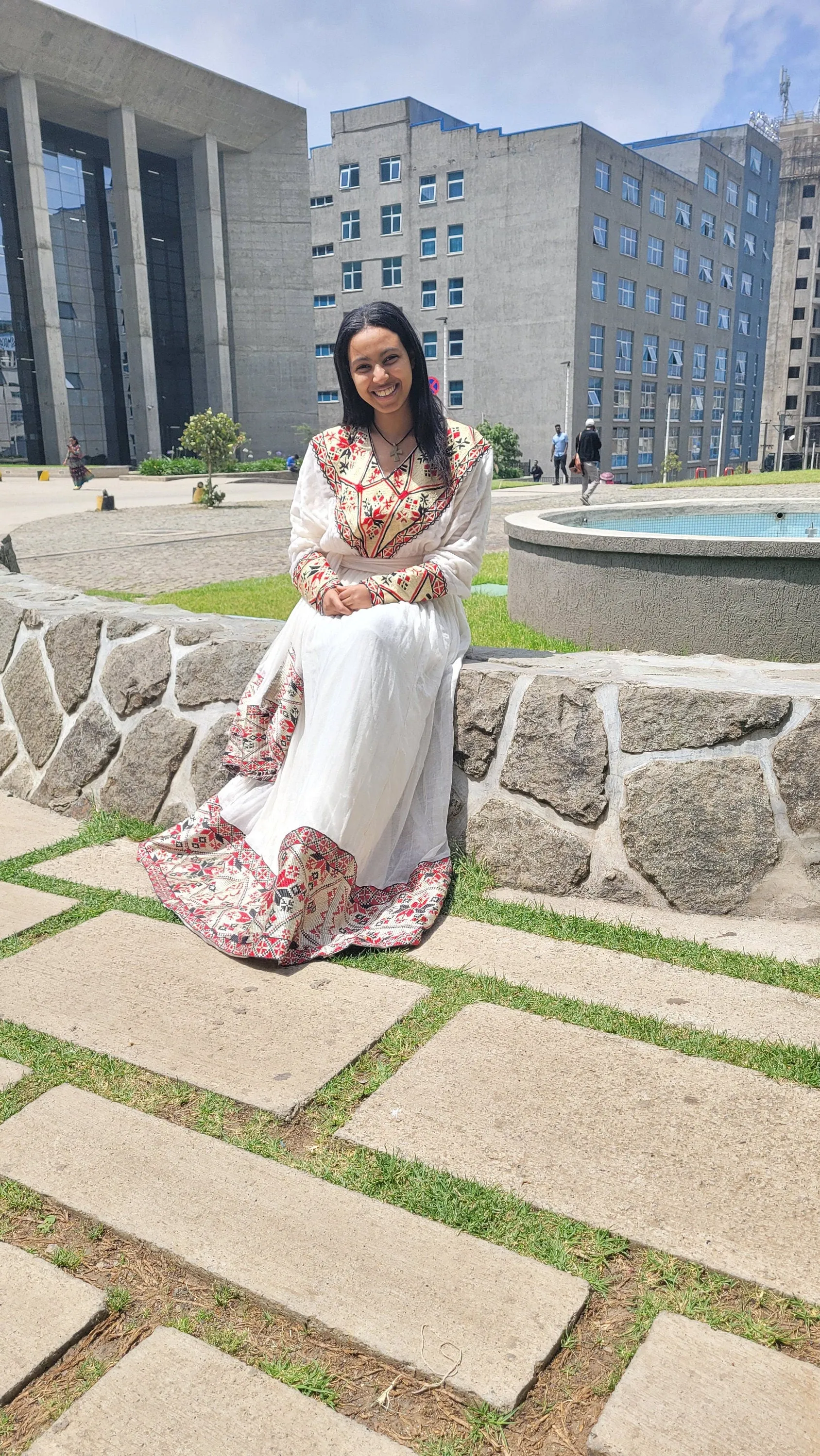 Vibrant Exquisite Habesha Dress Design Modern Habesha Kemis Habesha Libs es00161