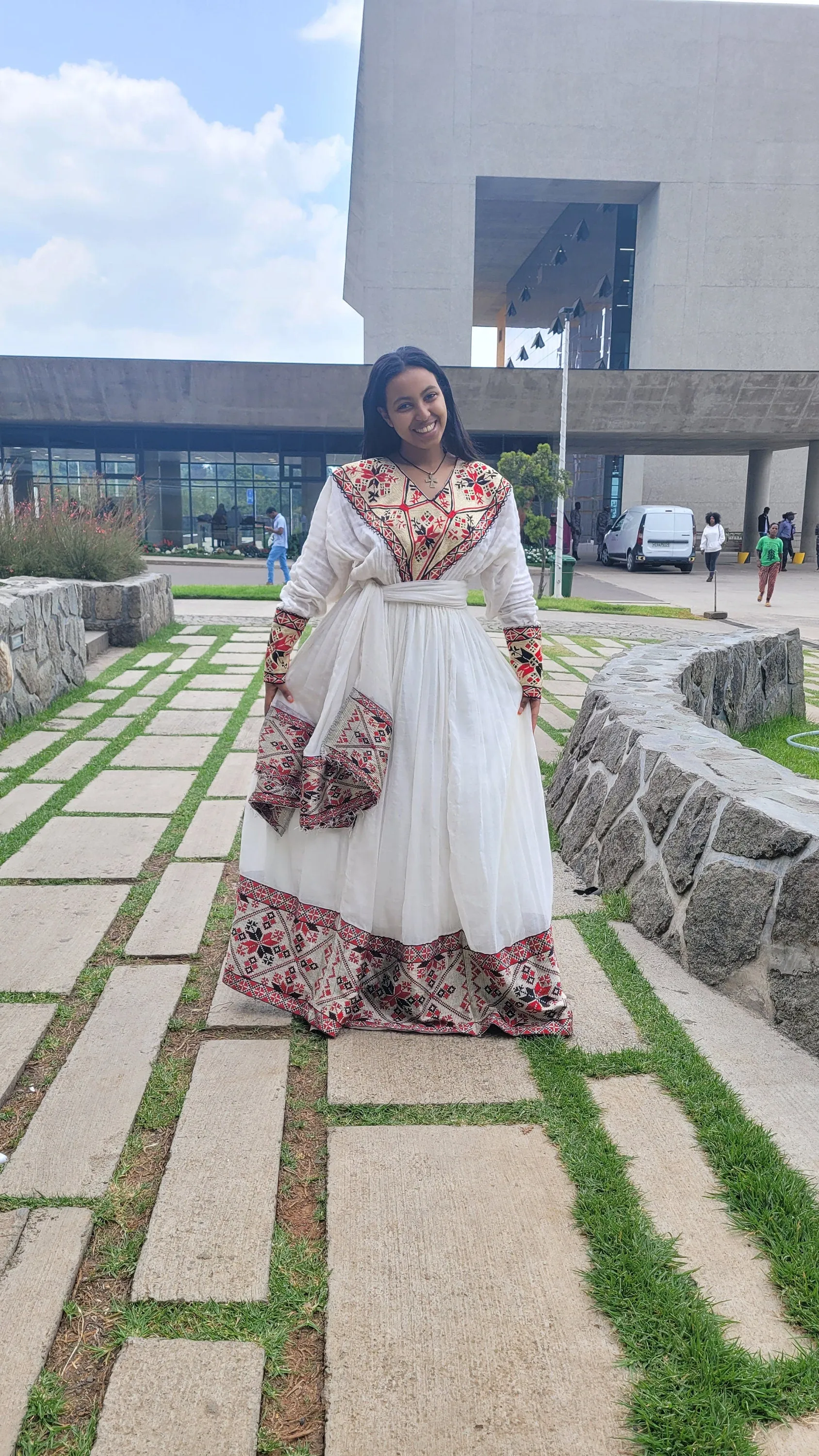 Vibrant Exquisite Habesha Dress Design Modern Habesha Kemis Habesha Libs es00161