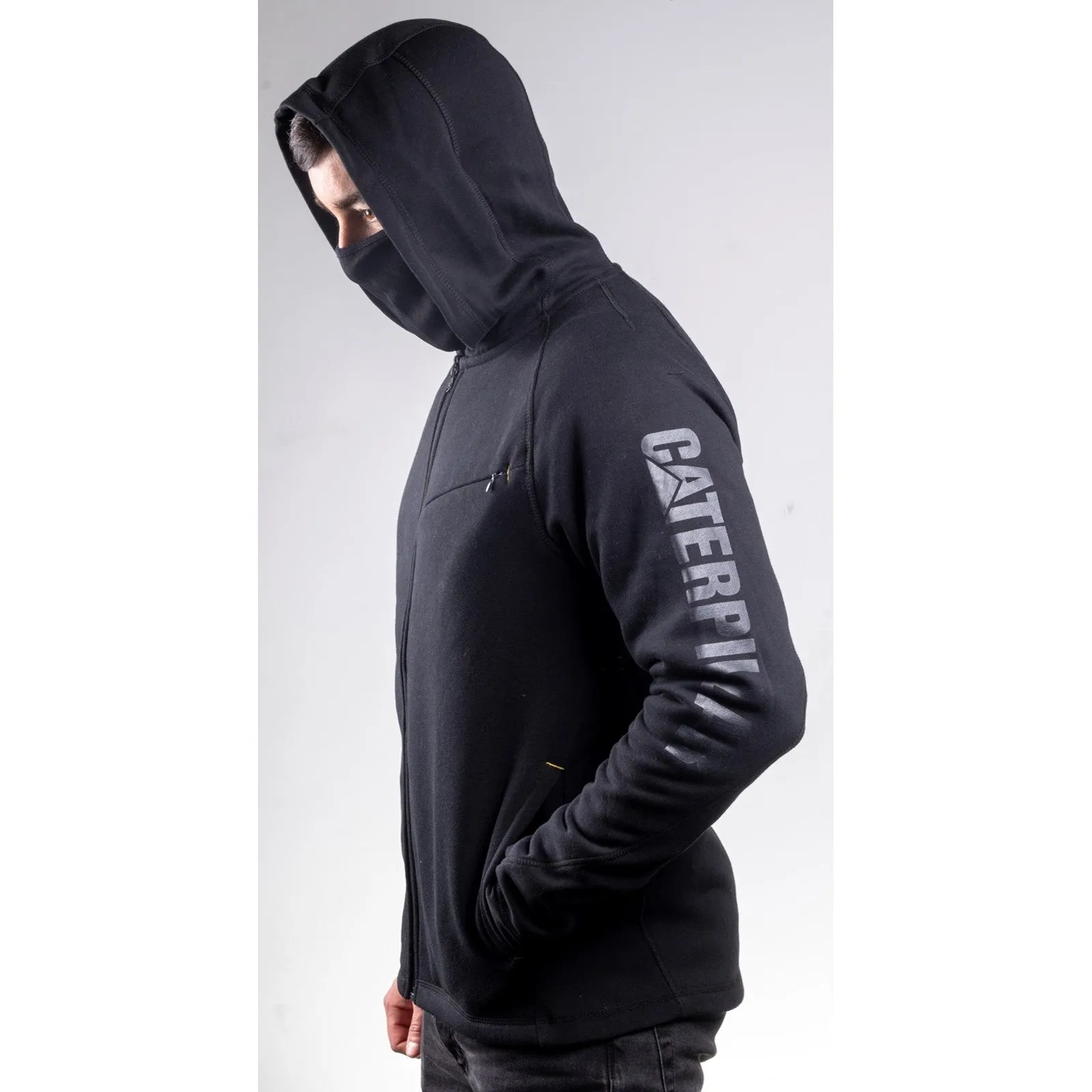 Viraloff Hooded Sweatshirt  Black