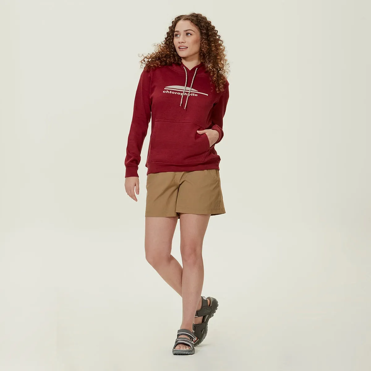 W chloro hoodie - Chandails à capuchon pour femmes - Chlorophylle