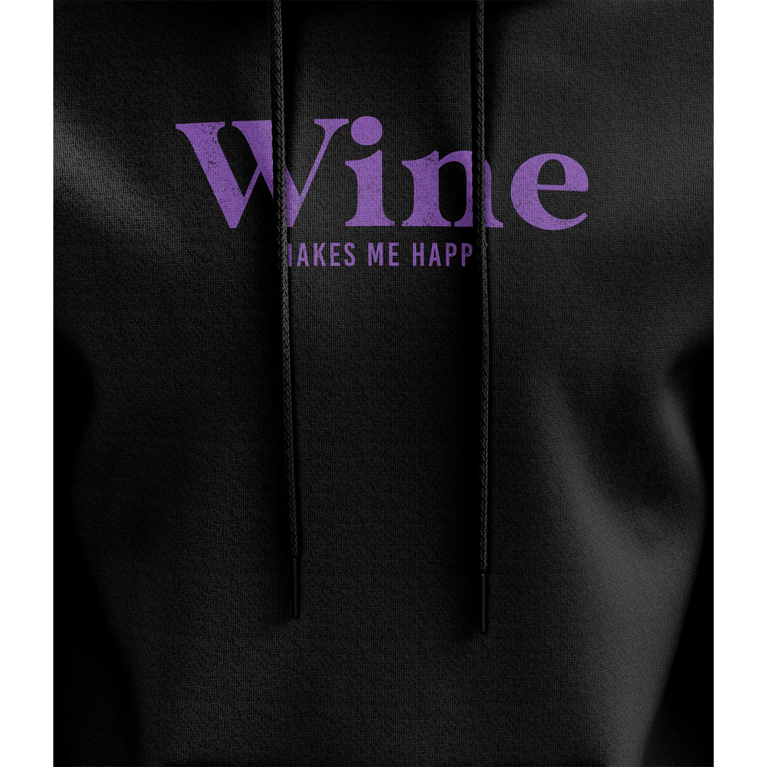 Wine Makes Me Happy Hoodie