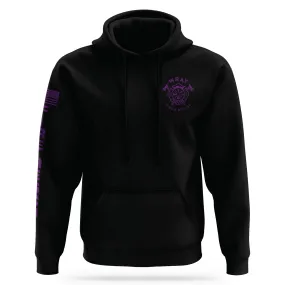 [WRAY FIRE & RESCUE] Performance Hoodie 2.0 [BLK/PRP]