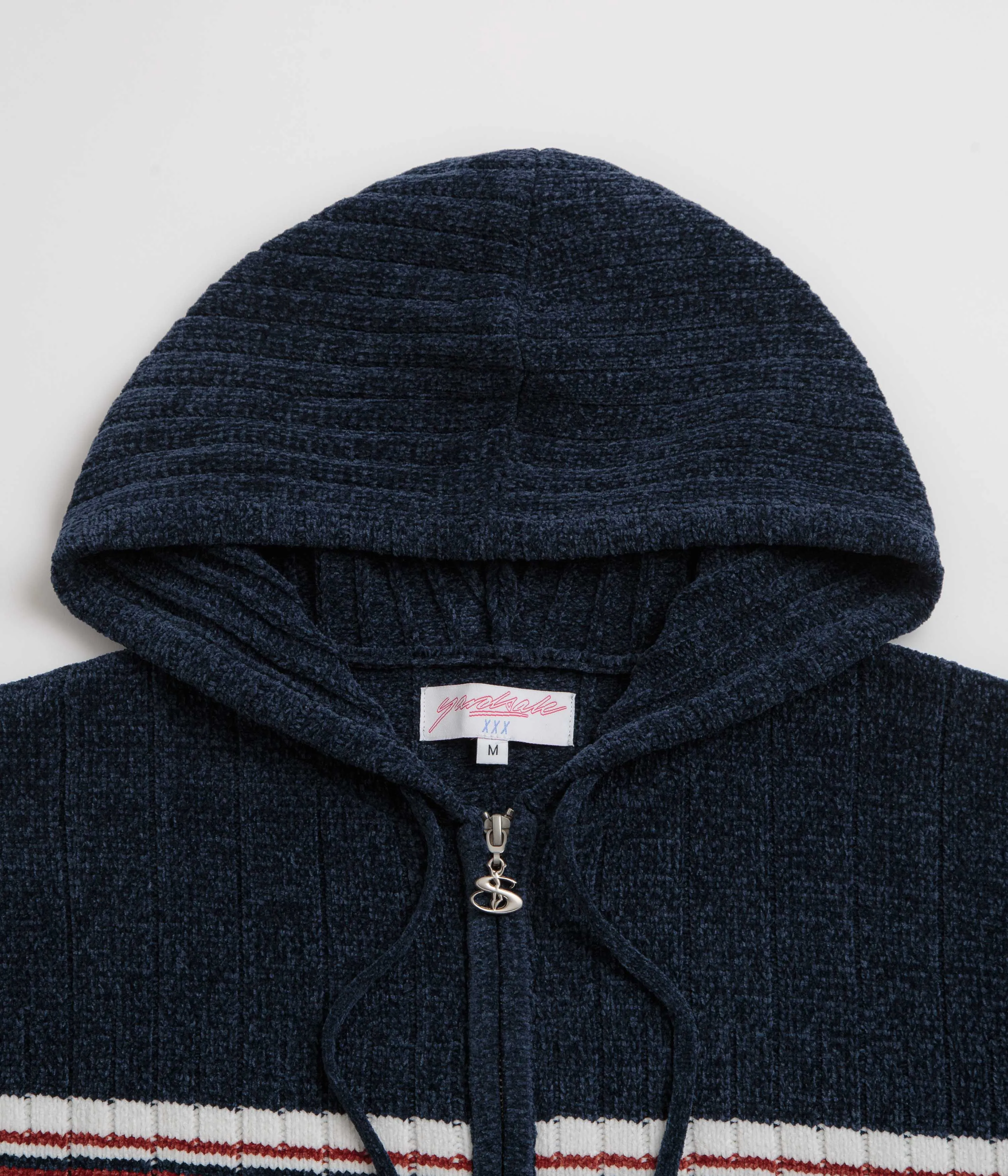 Yardsale Phantasy Chenille Hoodie - Navy